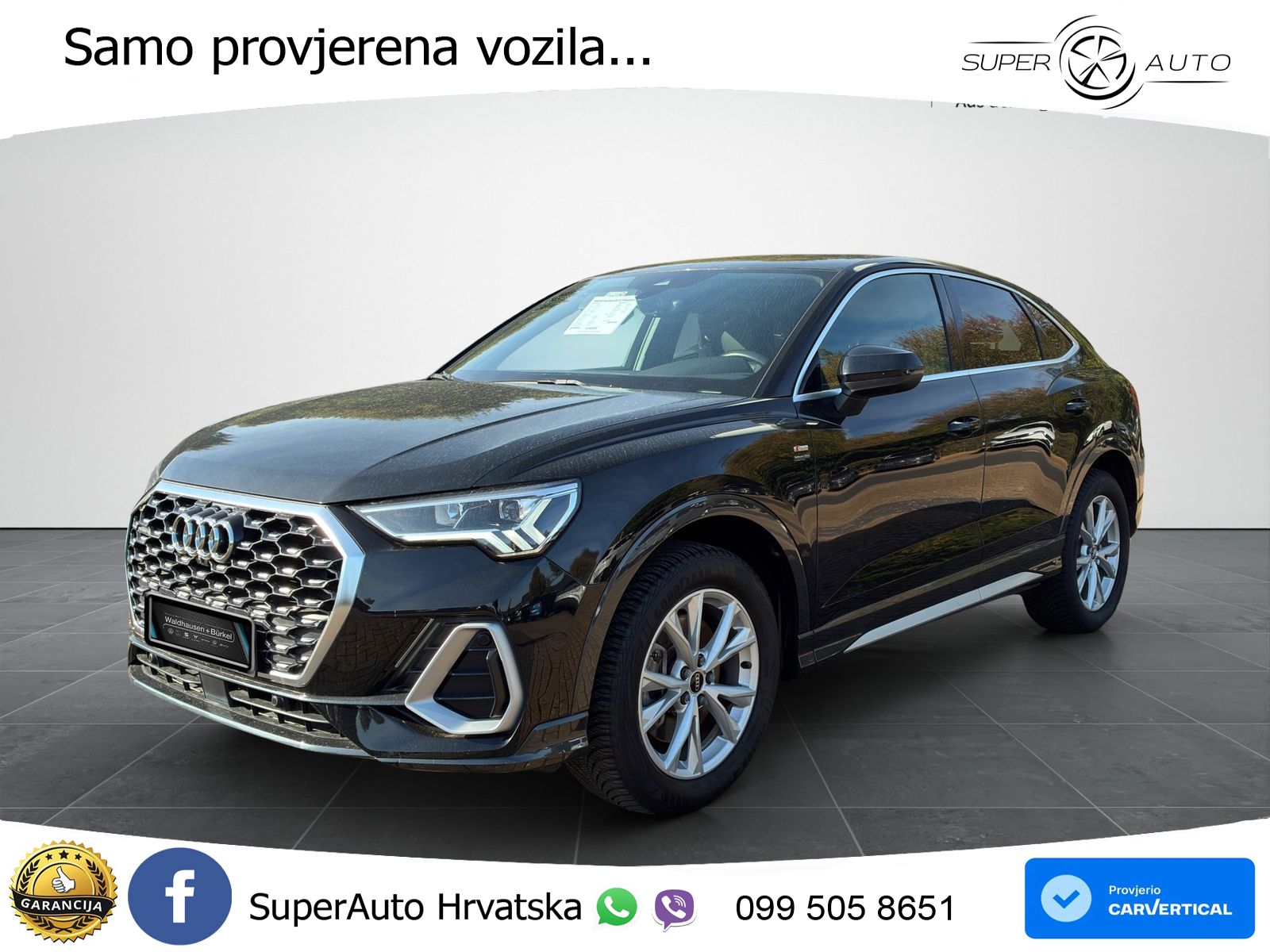 Audi Q3 II Sportback 40 TFSI (190 KS) quattro S tronic S line