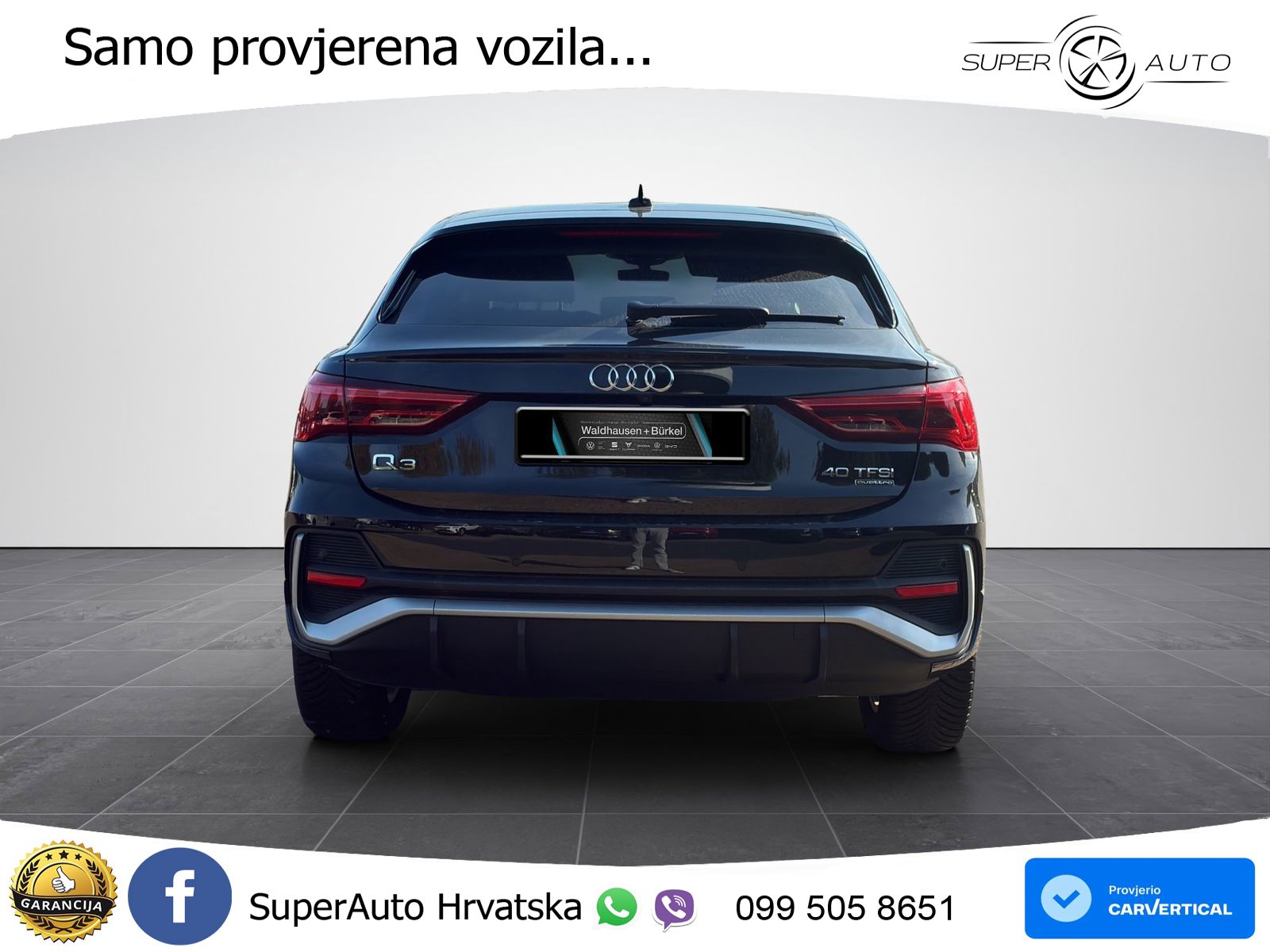 Audi Q3 II Sportback 40 TFSI (190 KS) quattro S tronic S line