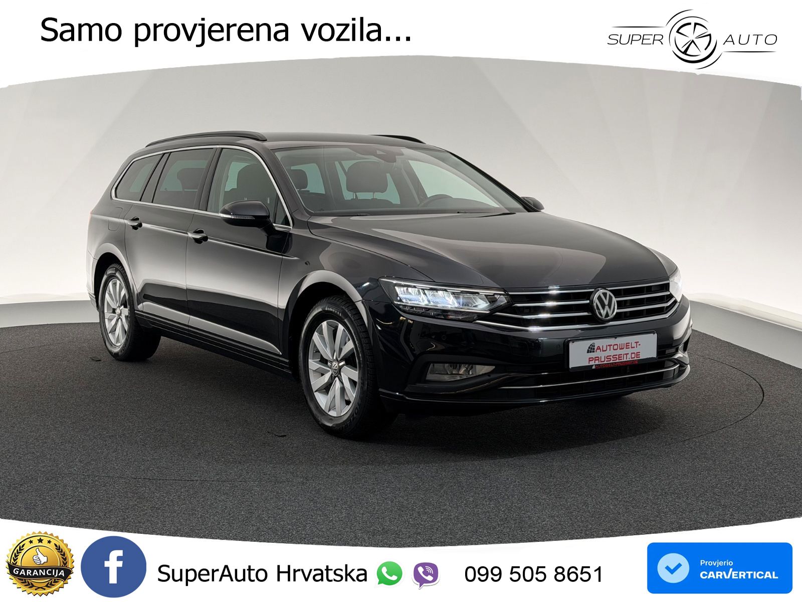 Volkswagen Passat Variant 2.0 TSI (190 KS) DSG Business LED+GR SJED+ACC