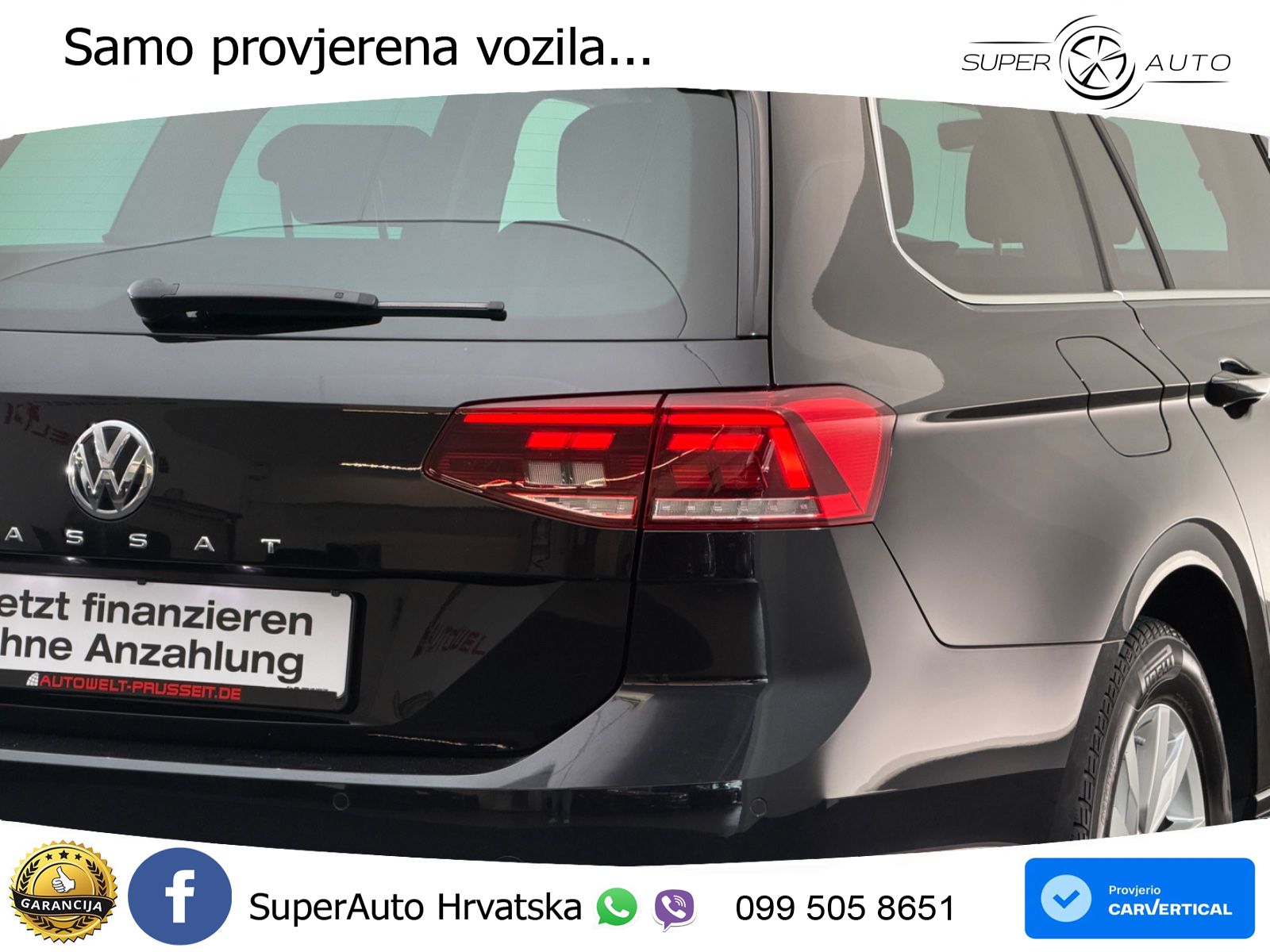 Volkswagen Passat Variant 2.0 TSI (190 KS) DSG Business LED+GR SJED+ACC
