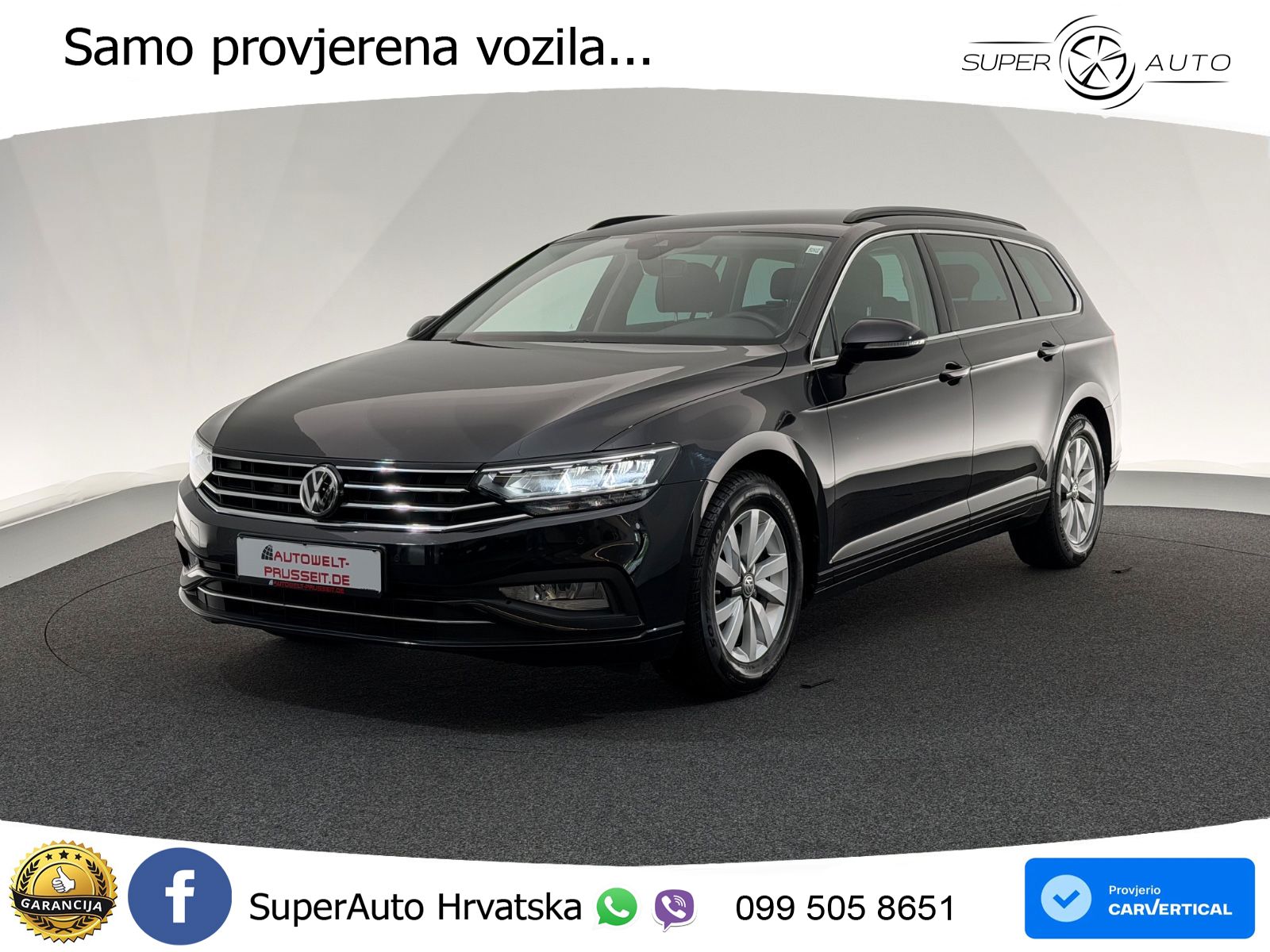 Volkswagen Passat Variant 2.0 TSI (190 KS) DSG Business LED+GR SJED+ACC
