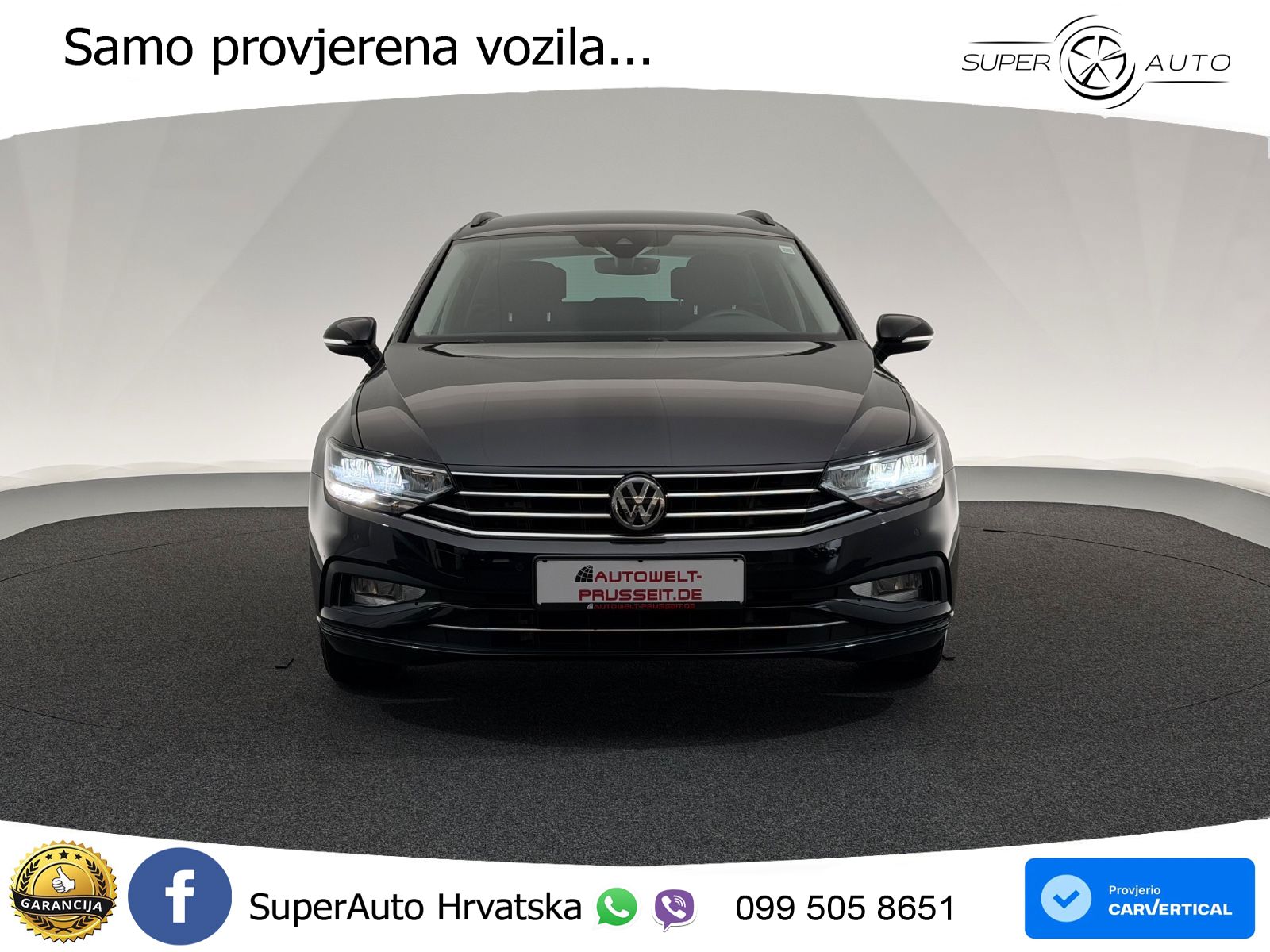 Volkswagen Passat Variant 2.0 TSI (190 KS) DSG Business LED+GR SJED+ACC