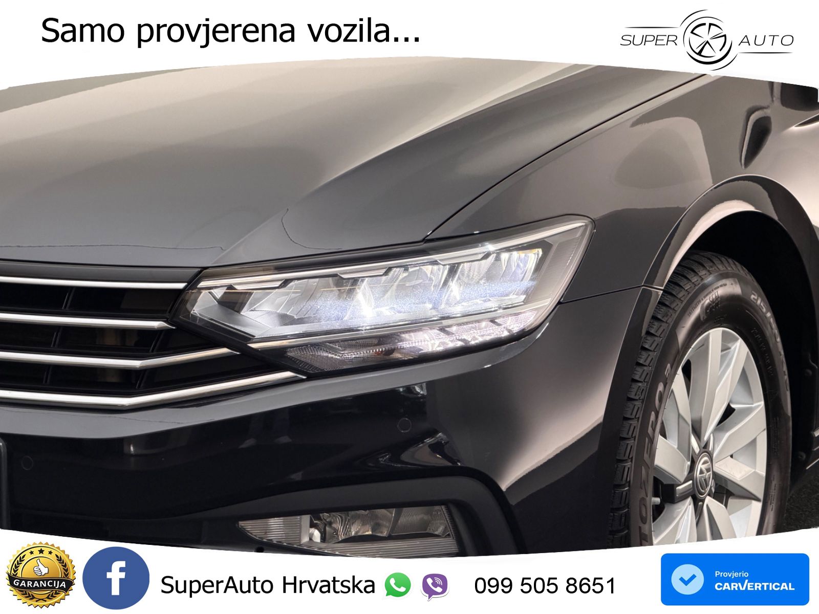 Volkswagen Passat Variant 2.0 TSI (190 KS) DSG Business LED+GR SJED+ACC