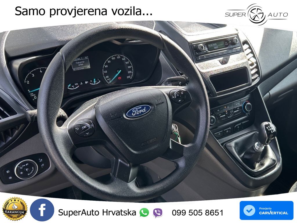 Ford Transit Connect Trend AHK Schiebetür re/li 3Sitz 101 KS
