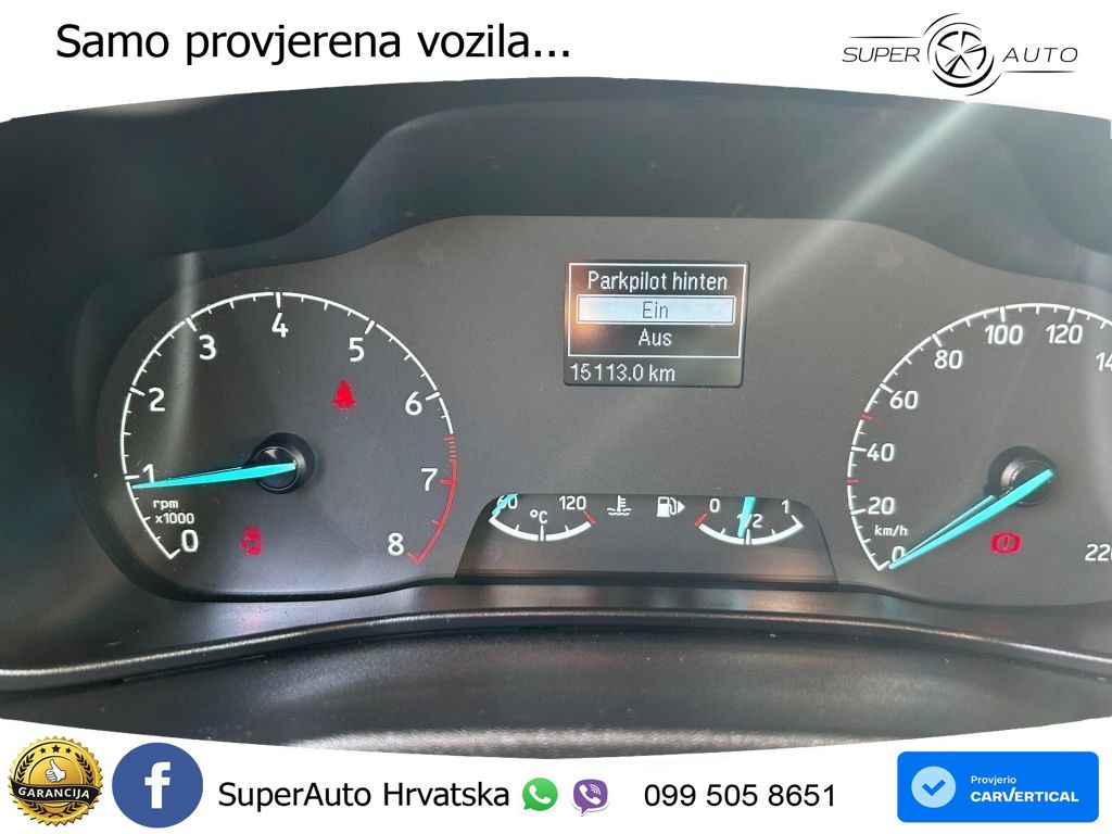 Ford Transit Connect Trend AHK Schiebetür re/li 3Sitz 101 KS