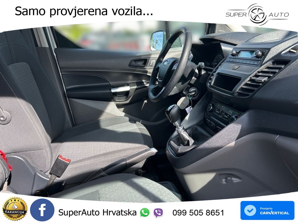 Ford Transit Connect Trend AHK Schiebetür re/li 3Sitz 101 KS