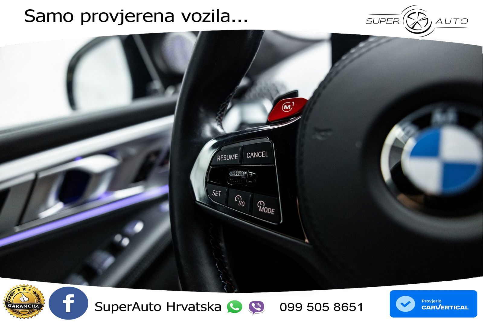 BMW XM 4.4 V8 (653 KS) xDrive Steptronic LED+GR SJED+ACC