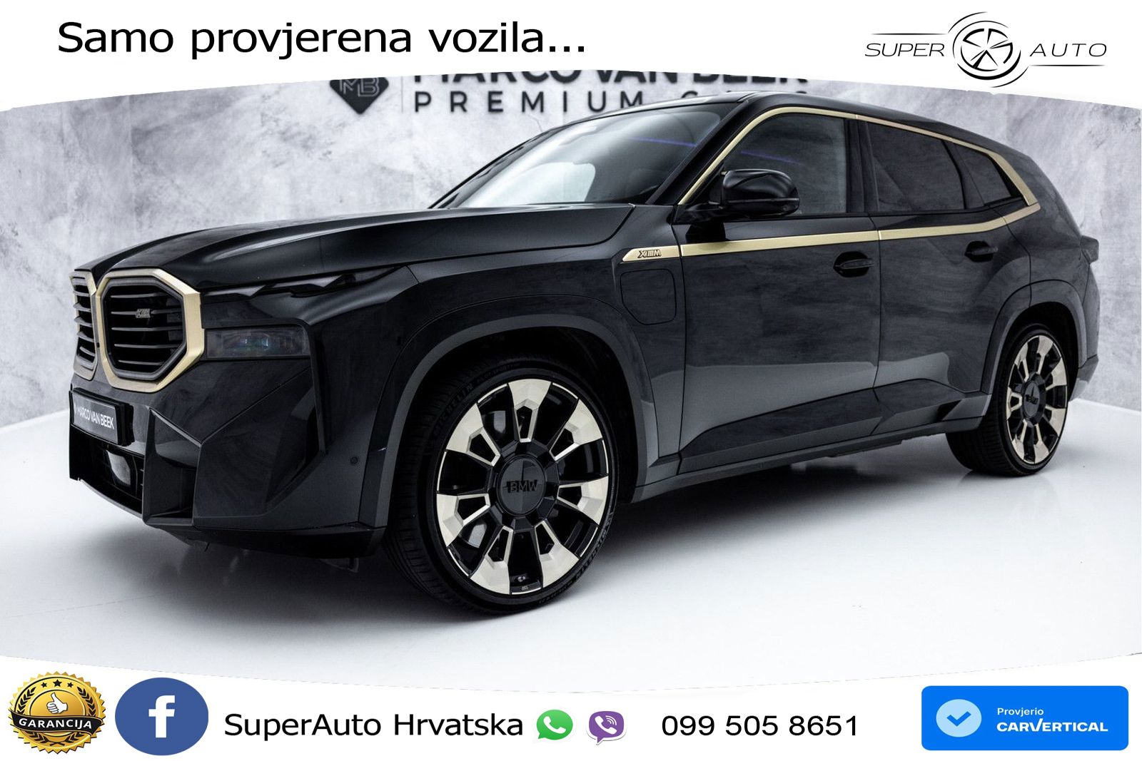 BMW XM 4.4 V8 (653 KS) xDrive Steptronic LED+GR SJED+ACC