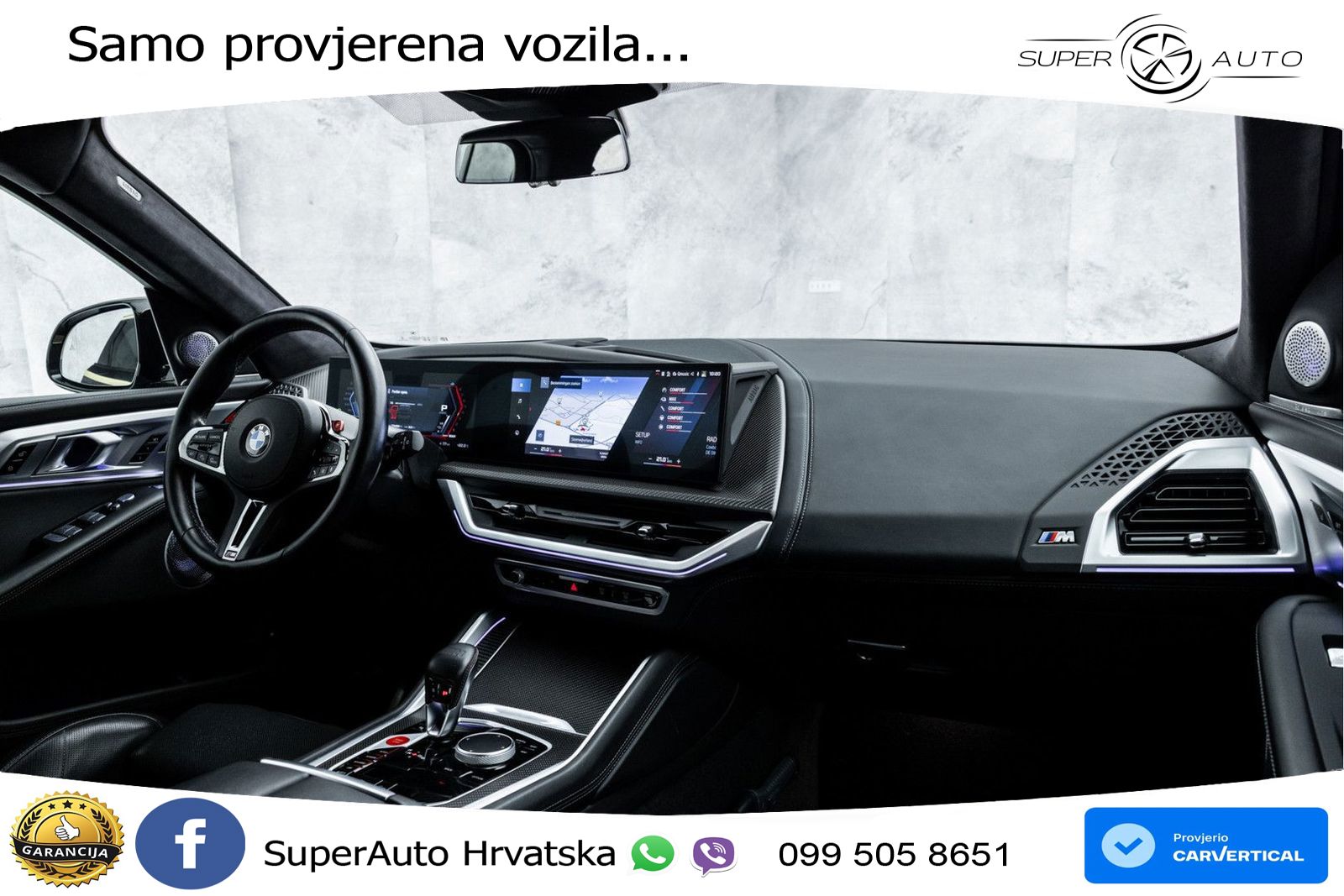 BMW XM 4.4 V8 (653 KS) xDrive Steptronic LED+GR SJED+ACC