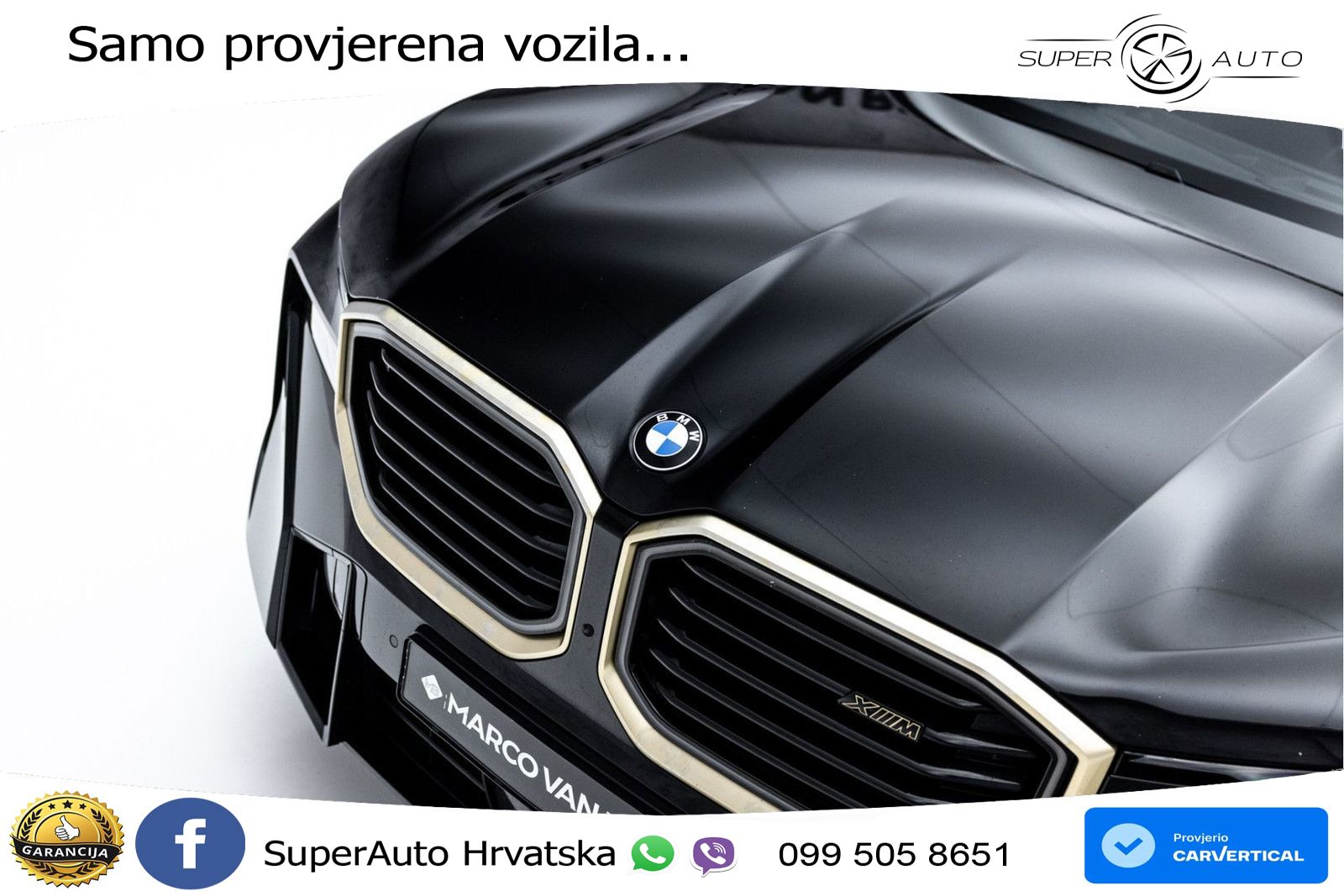 BMW XM 4.4 V8 (653 KS) xDrive Steptronic LED+GR SJED+ACC