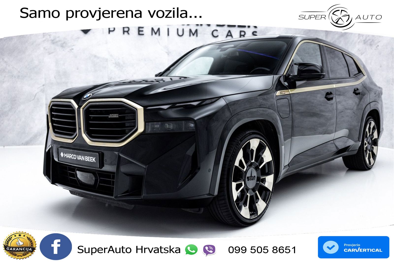 BMW XM 4.4 V8 (653 KS) xDrive Steptronic LED+GR SJED+ACC