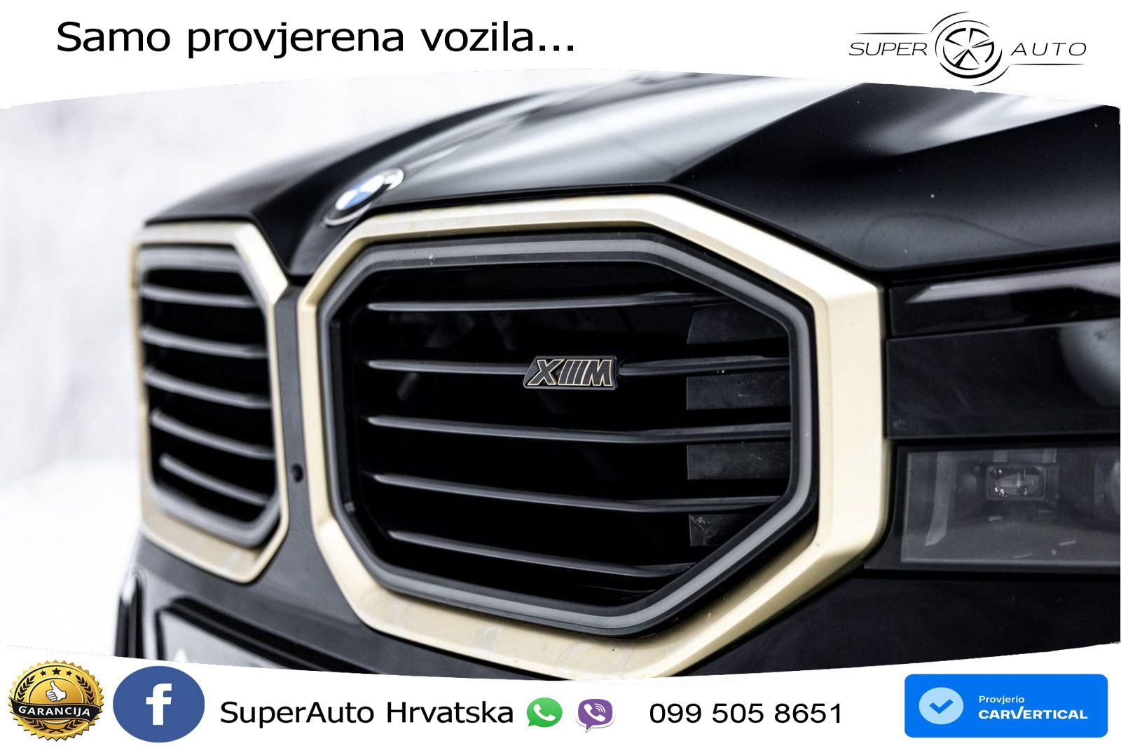 BMW XM 4.4 V8 (653 KS) xDrive Steptronic LED+GR SJED+ACC