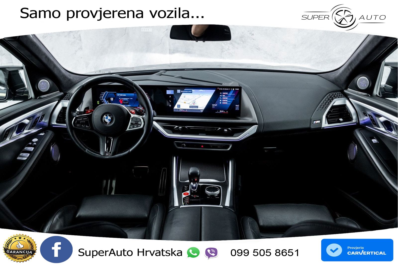 BMW XM 4.4 V8 (653 KS) xDrive Steptronic LED+GR SJED+ACC