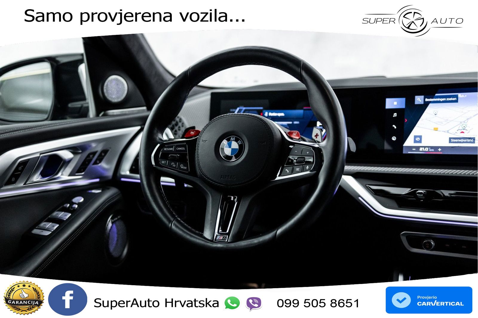 BMW XM 4.4 V8 (653 KS) xDrive Steptronic LED+GR SJED+ACC