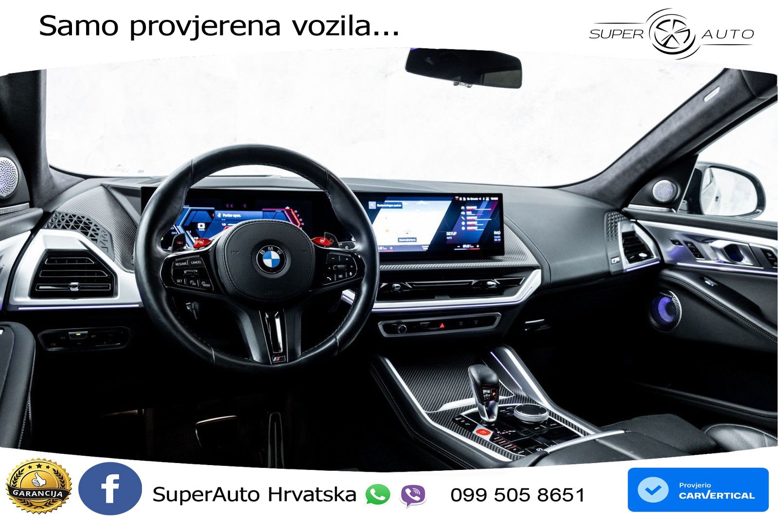 BMW XM 4.4 V8 (653 KS) xDrive Steptronic LED+GR SJED+ACC