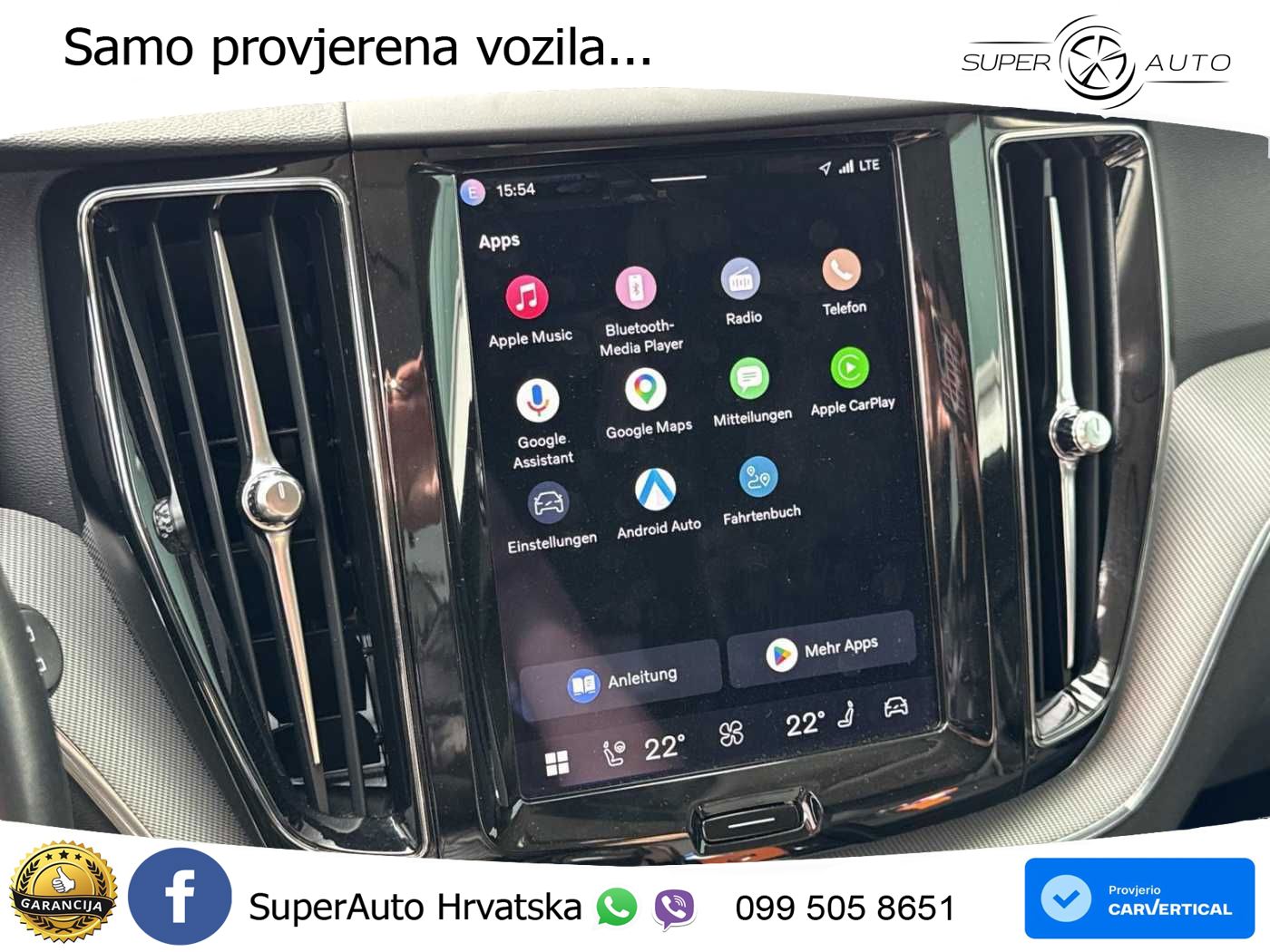 Volvo XC60 B4 Diesel FWD Geartronic LED+GR SJED+ACC