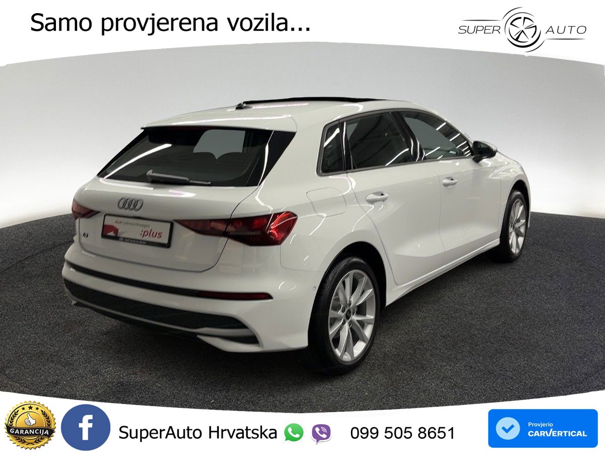 Audi A3 Sportback 40 TFSI e (204 KS) Plug-in Hybrid S tronic LED+GR SJED+ACC