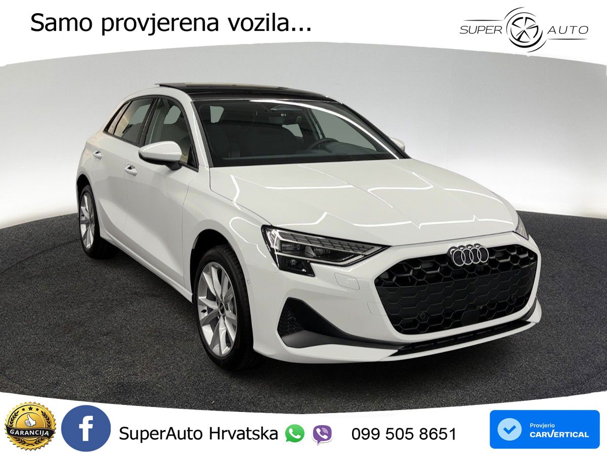 Audi A3 Sportback 40 TFSI e (204 KS) Plug-in Hybrid S tronic LED+GR SJED+ACC
