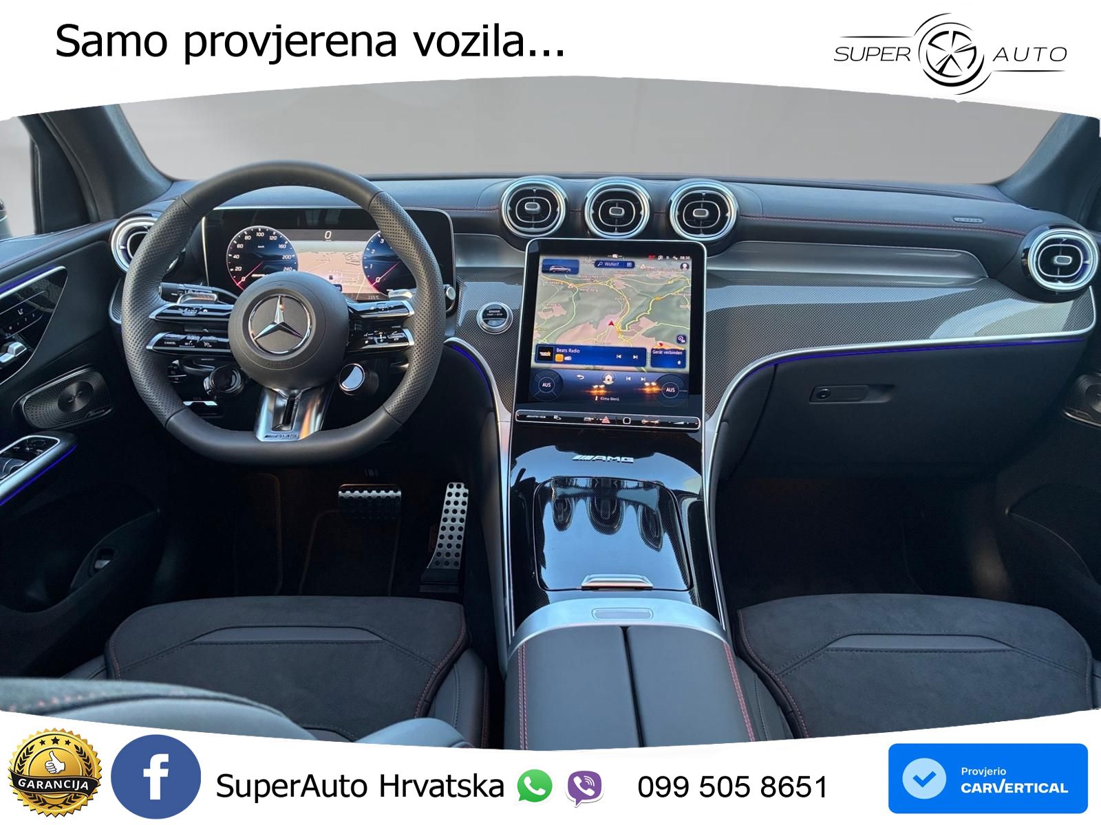 Mercedes AMG GLC 53 (449 KS) 4MATIC+ AMG SPEEDSHIFT TCT 9G ACC+GR SJED+360+PANO