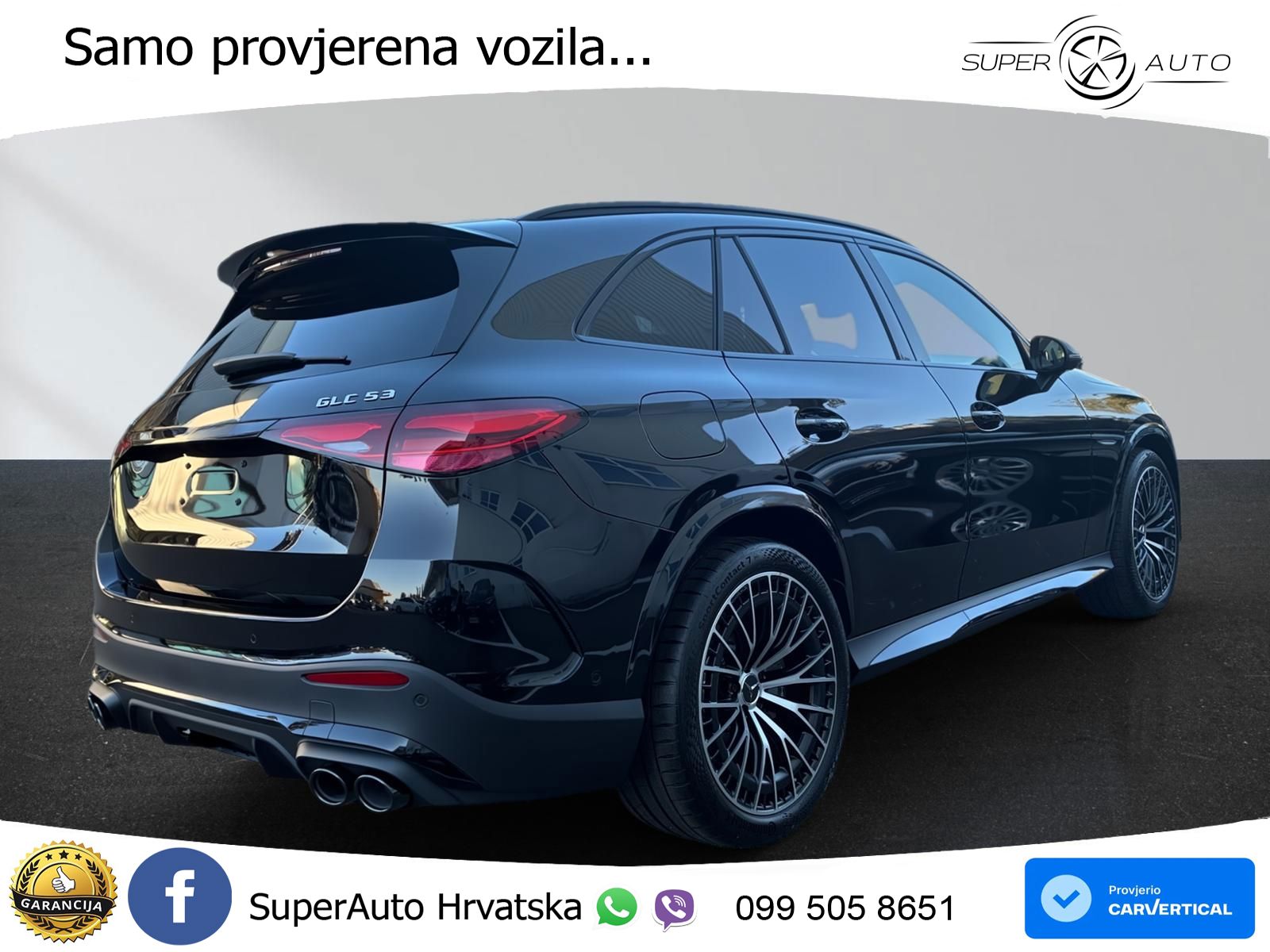 Mercedes AMG GLC 53 (449 KS) 4MATIC+ AMG SPEEDSHIFT TCT 9G ACC+GR SJED+360+PANO