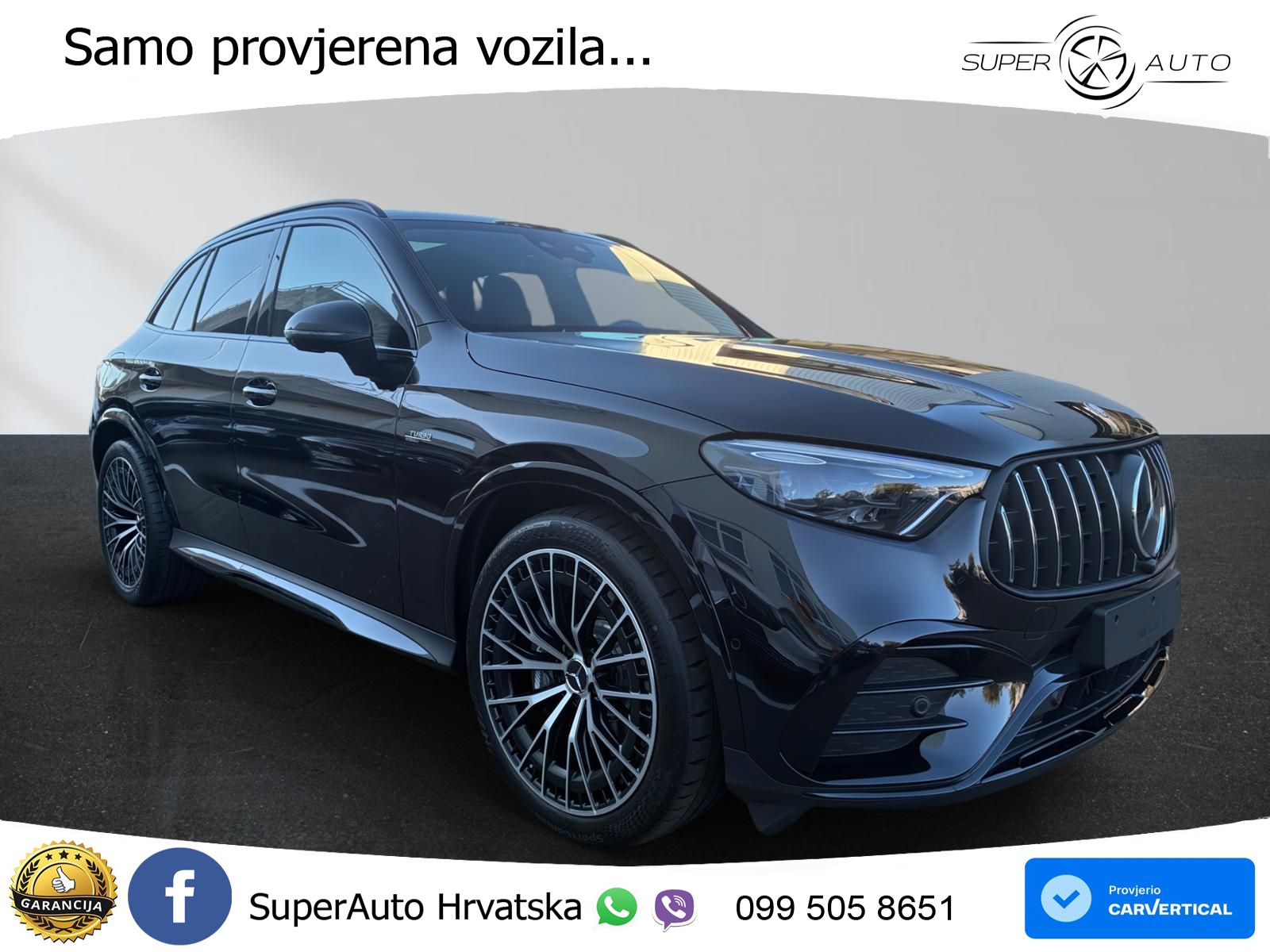 Mercedes AMG GLC 53 (449 KS) 4MATIC+ AMG SPEEDSHIFT TCT 9G ACC+GR SJED+360+PANO