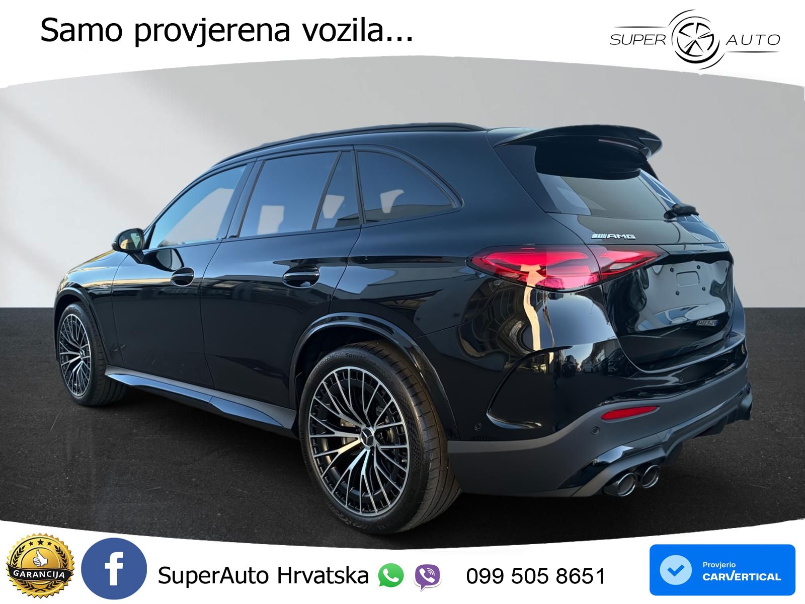 Mercedes AMG GLC 53 (449 KS) 4MATIC+ AMG SPEEDSHIFT TCT 9G ACC+GR SJED+360+PANO