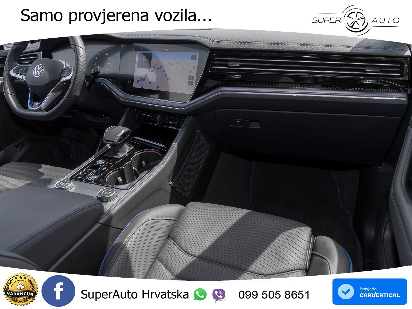 Volkswagen Touareg R 3.0 V6 TFSI (462 KS) 4MOTION Tiptronic ZRAČNI+ACC+4xGR SJED+KAM