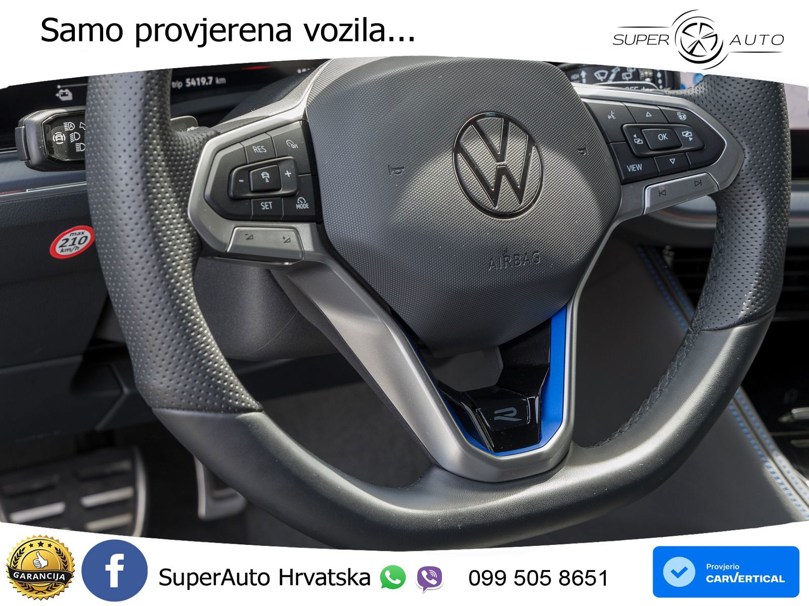 Volkswagen Touareg R 3.0 V6 TFSI (462 KS) 4MOTION Tiptronic ZRAČNI+ACC+4xGR SJED+KAM