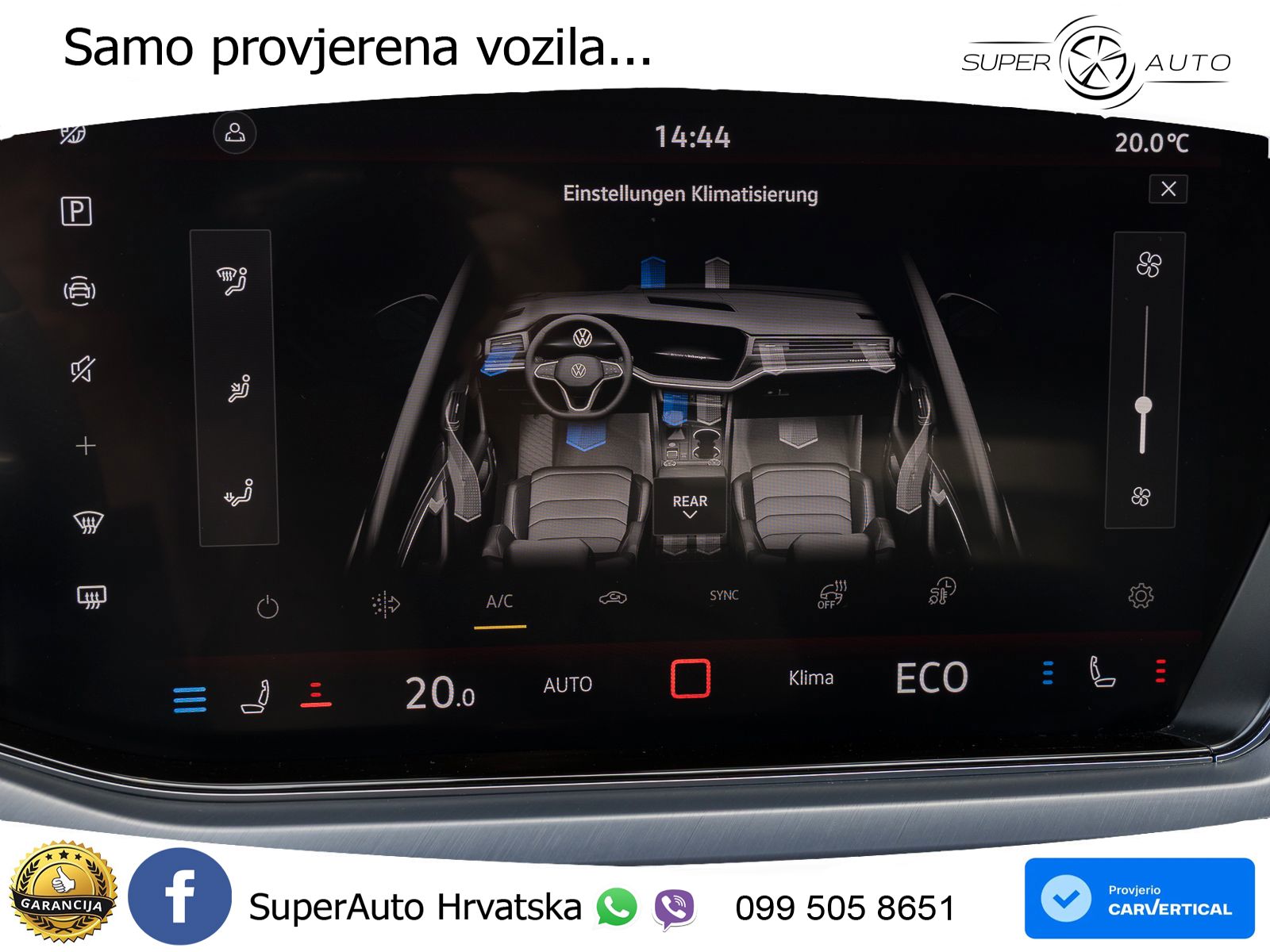 Volkswagen Touareg R 3.0 V6 TFSI (462 KS) 4MOTION Tiptronic ZRAČNI+ACC+4xGR SJED+KAM