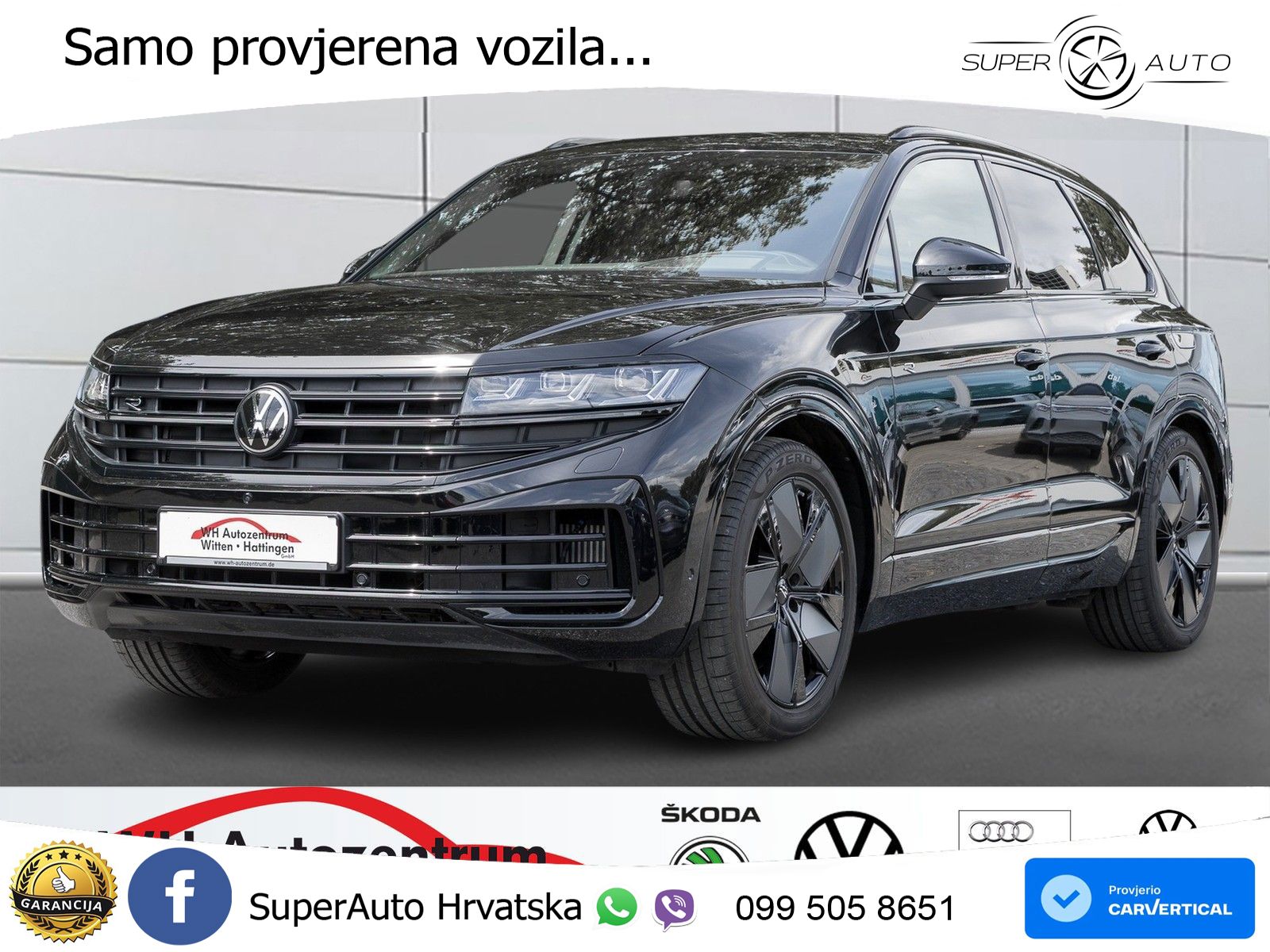 Volkswagen Touareg R 3.0 V6 TFSI (462 KS) 4MOTION Tiptronic ZRAČNI+ACC+4xGR SJED+KAM