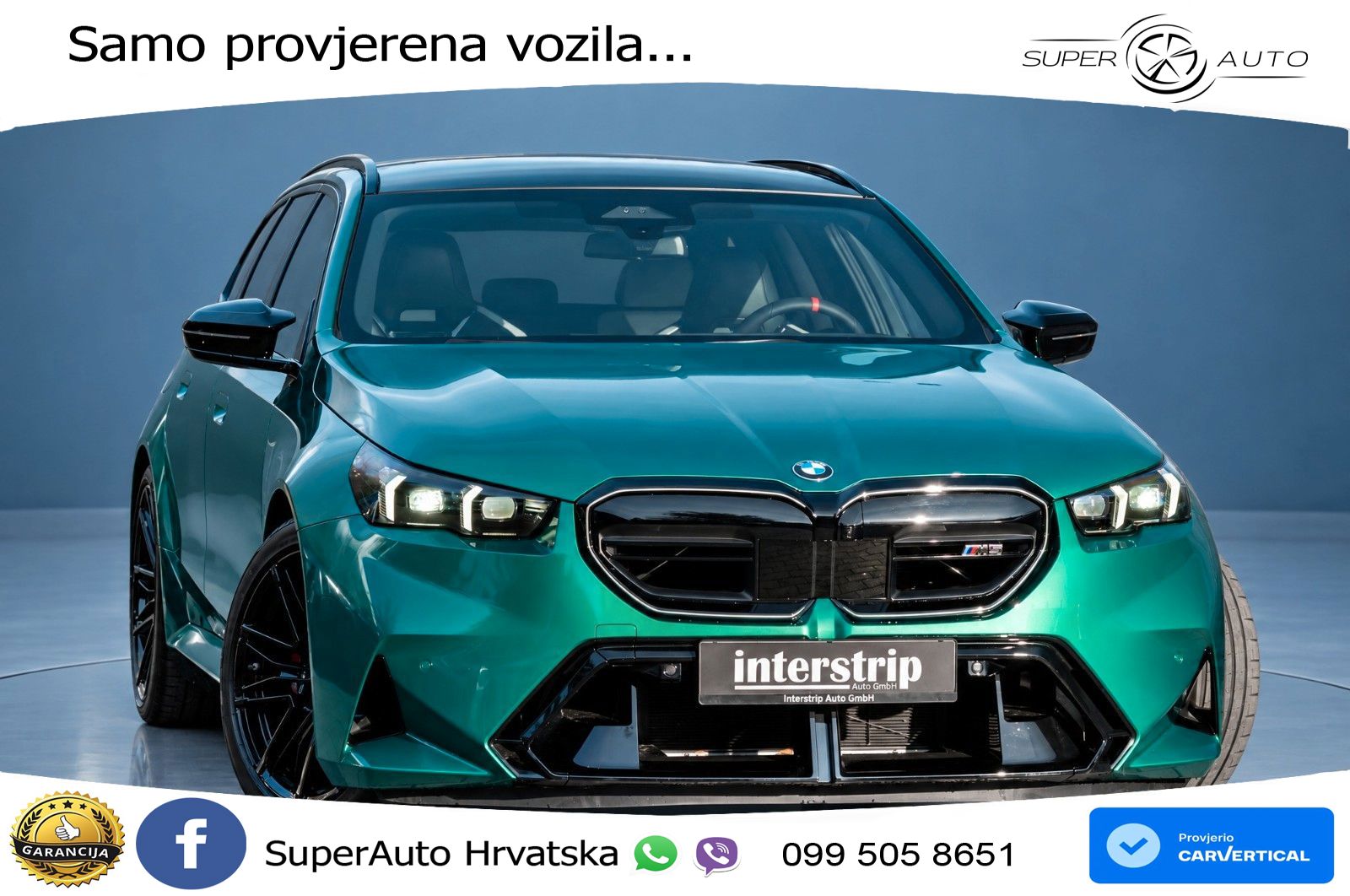 BMW M5 Touring 4.4 V8 (727 KS) xDrive Steptronic LED+GR SJED+ACC