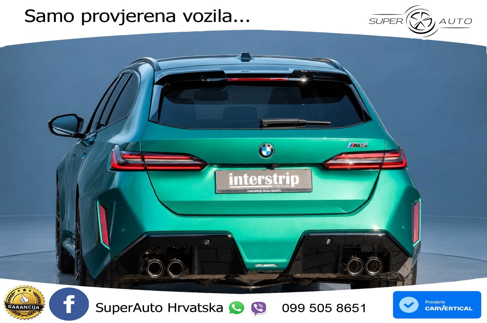 BMW M5 Touring 4.4 V8 (727 KS) xDrive Steptronic LED+GR SJED+ACC