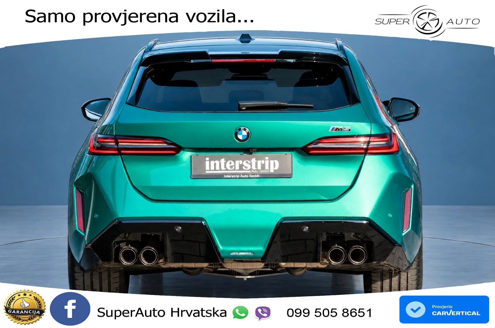 BMW M5 Touring 4.4 V8 (727 KS) xDrive Steptronic LED+GR SJED+ACC