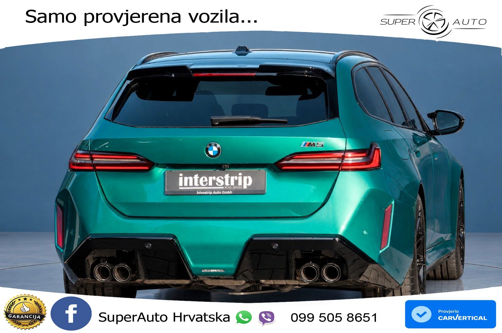 BMW M5 Touring 4.4 V8 (727 KS) xDrive Steptronic LED+GR SJED+ACC