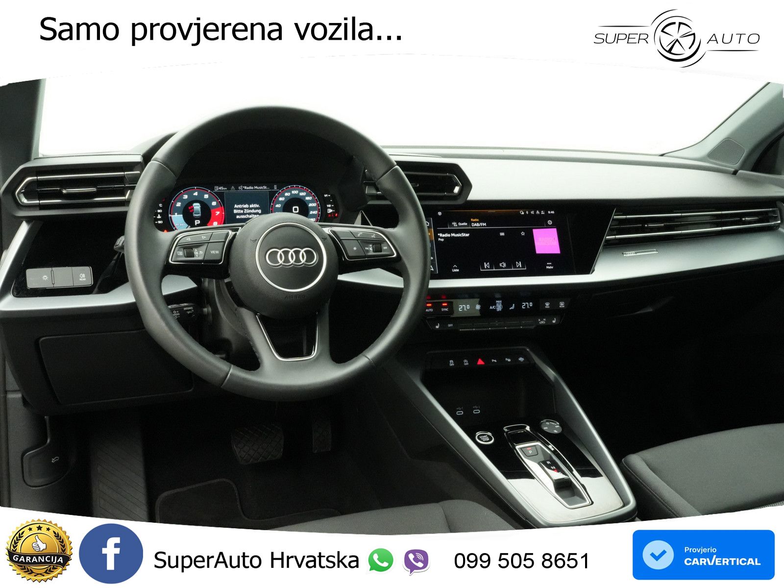 Audi A3 Limuzina 35 TFSI (150 KS) S tronic advanced