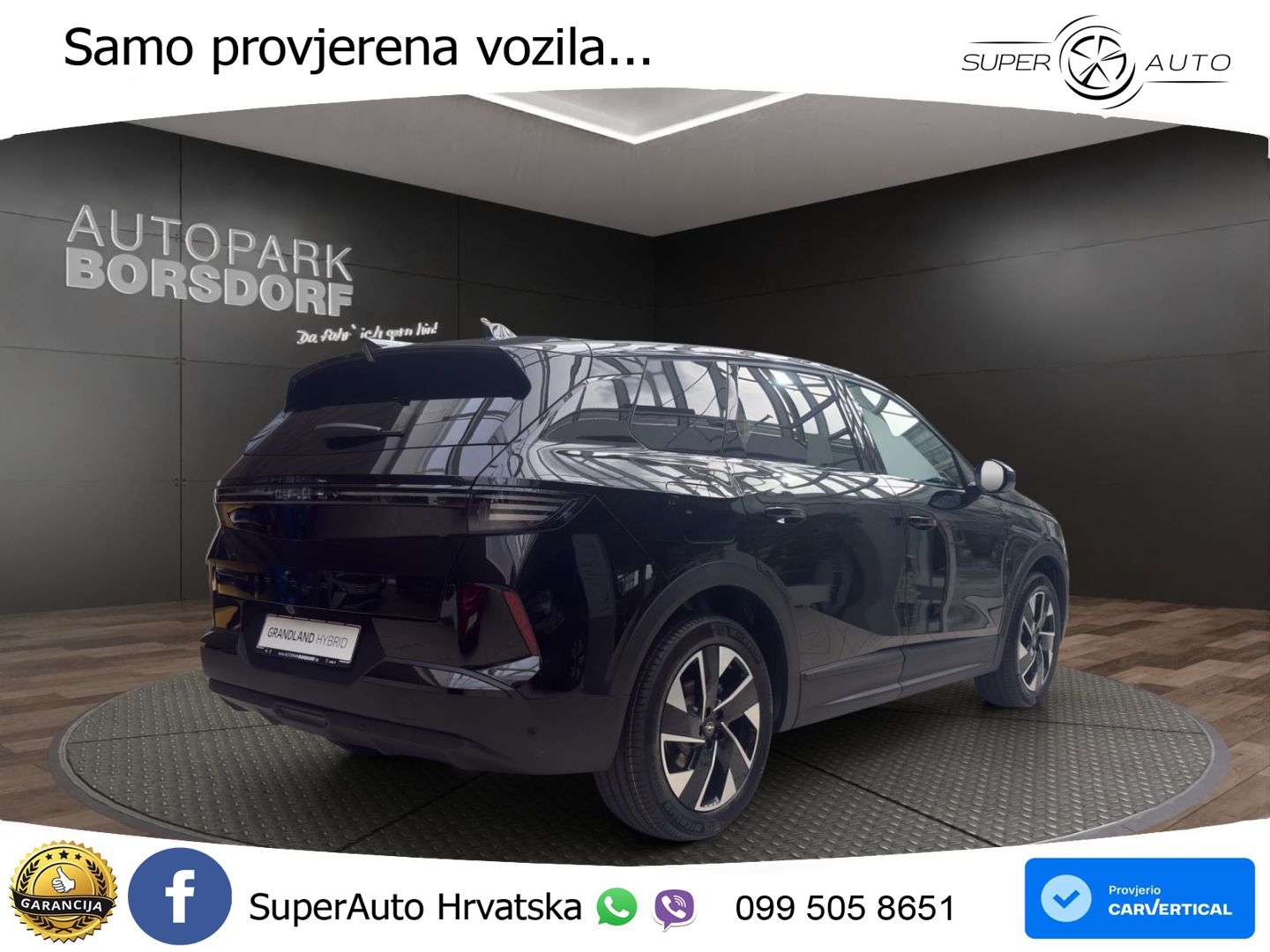 Opel Grandland 1.2 Turbo (145 KS) Hybrid eDCT GS LED+GR SJED+ACC