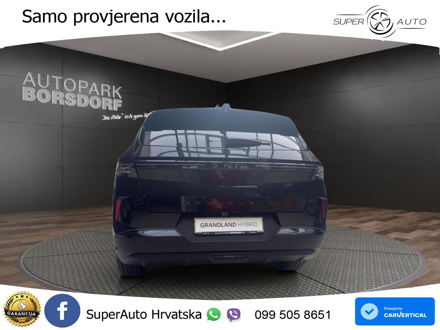 Opel Grandland 1.2 Turbo (145 KS) Hybrid eDCT GS LED+GR SJED+ACC