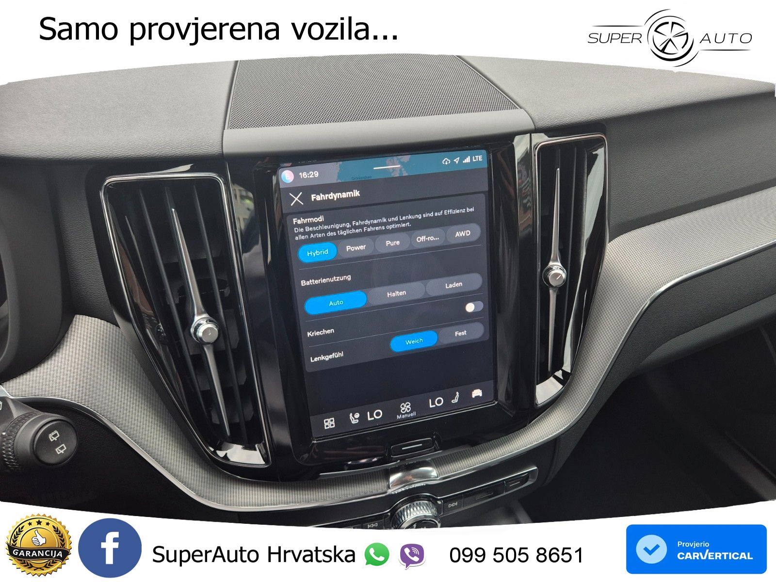 Volvo XC60 T6 AWD Geartronic LED+GR SJED+ACC