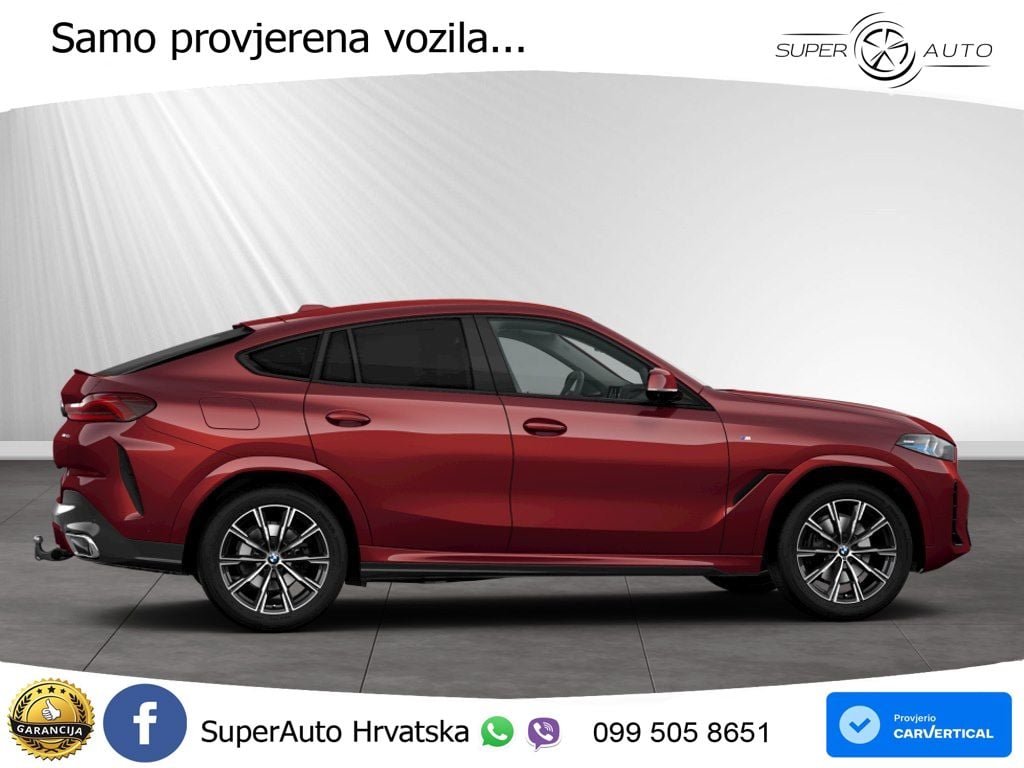 BMW X6 30d (298 KS) xDrive Steptronic M Sport LED+GR SJED+ACC