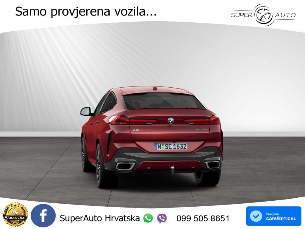 BMW X6 30d (298 KS) xDrive Steptronic M Sport LED+GR SJED+ACC