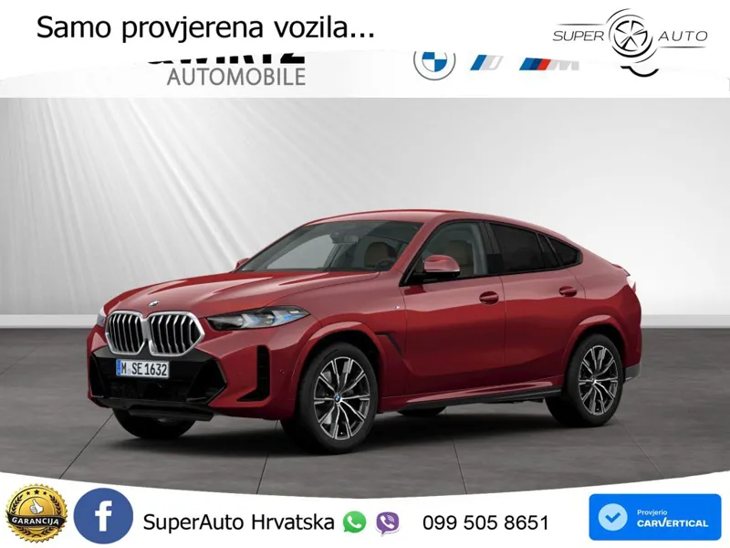 BMW X6 30d (298 KS) xDrive Steptronic M Sport LED+GR SJED+ACC