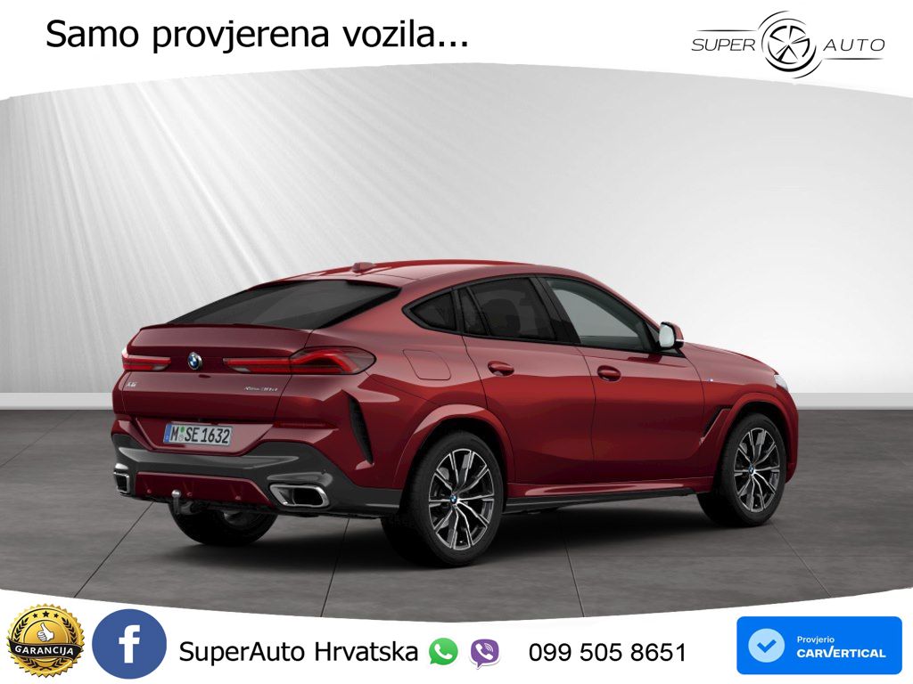BMW X6 30d (298 KS) xDrive Steptronic M Sport LED+GR SJED+ACC