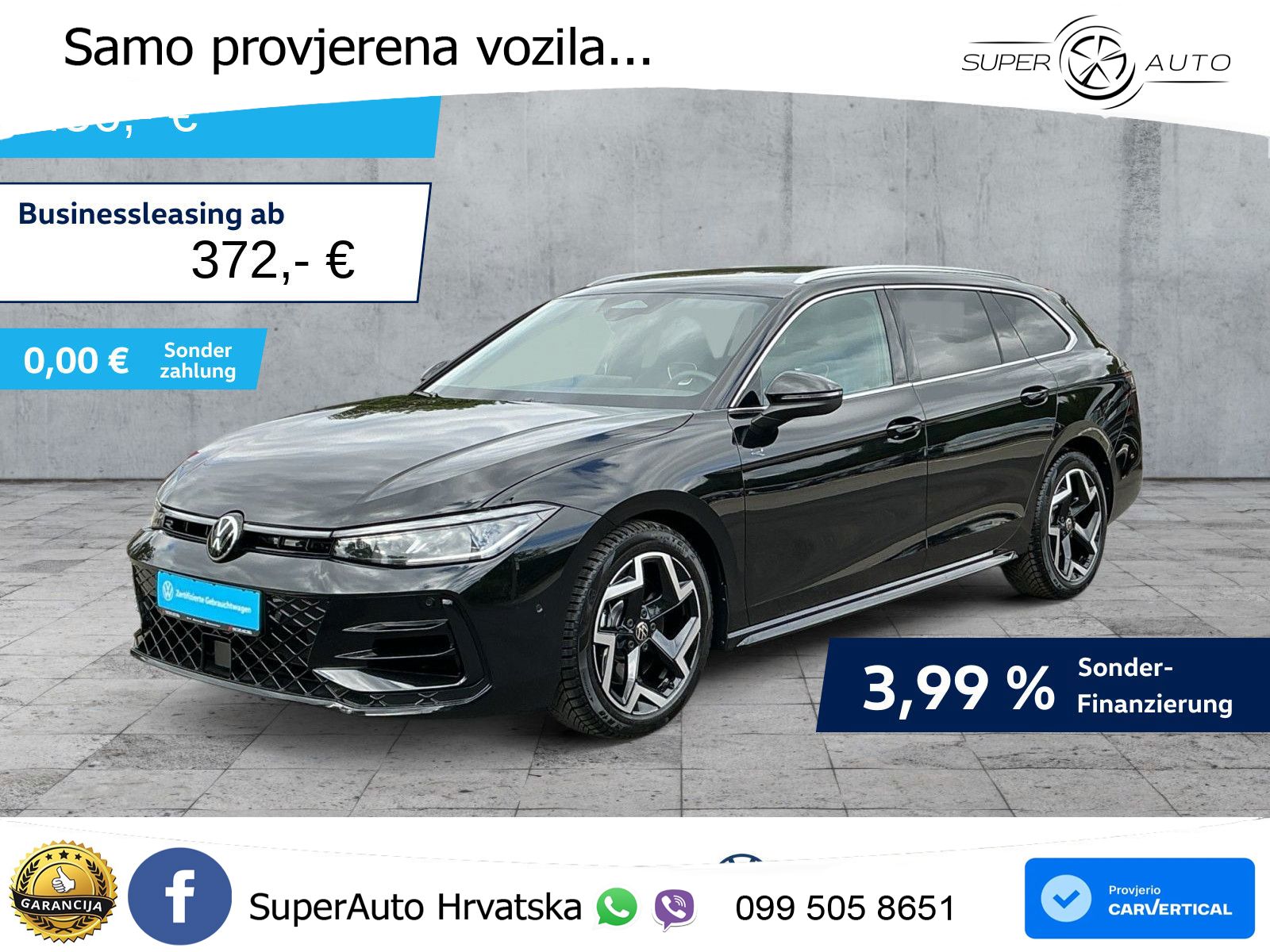 Volkswagen Passat Variant 2.0 TSI (265 KS) 4MOTION DSG R-Line MATRIX+GR SJED+KAM