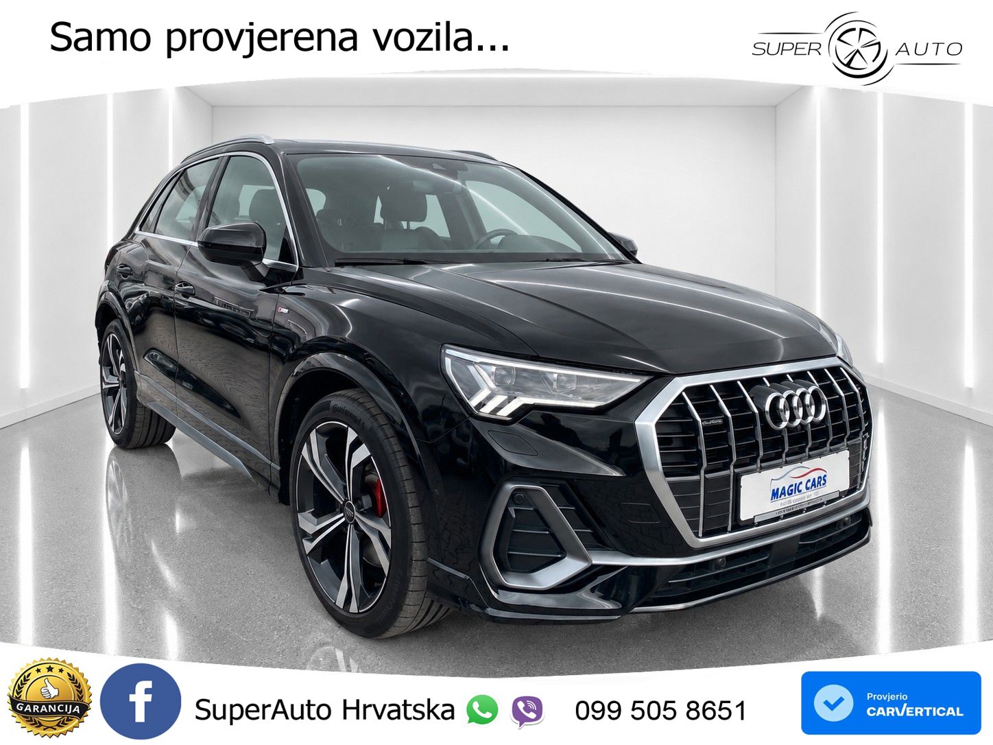 Audi Q3 45 TFSI (245 KS) quattro S tronic S line LED+GR SJED+ACC