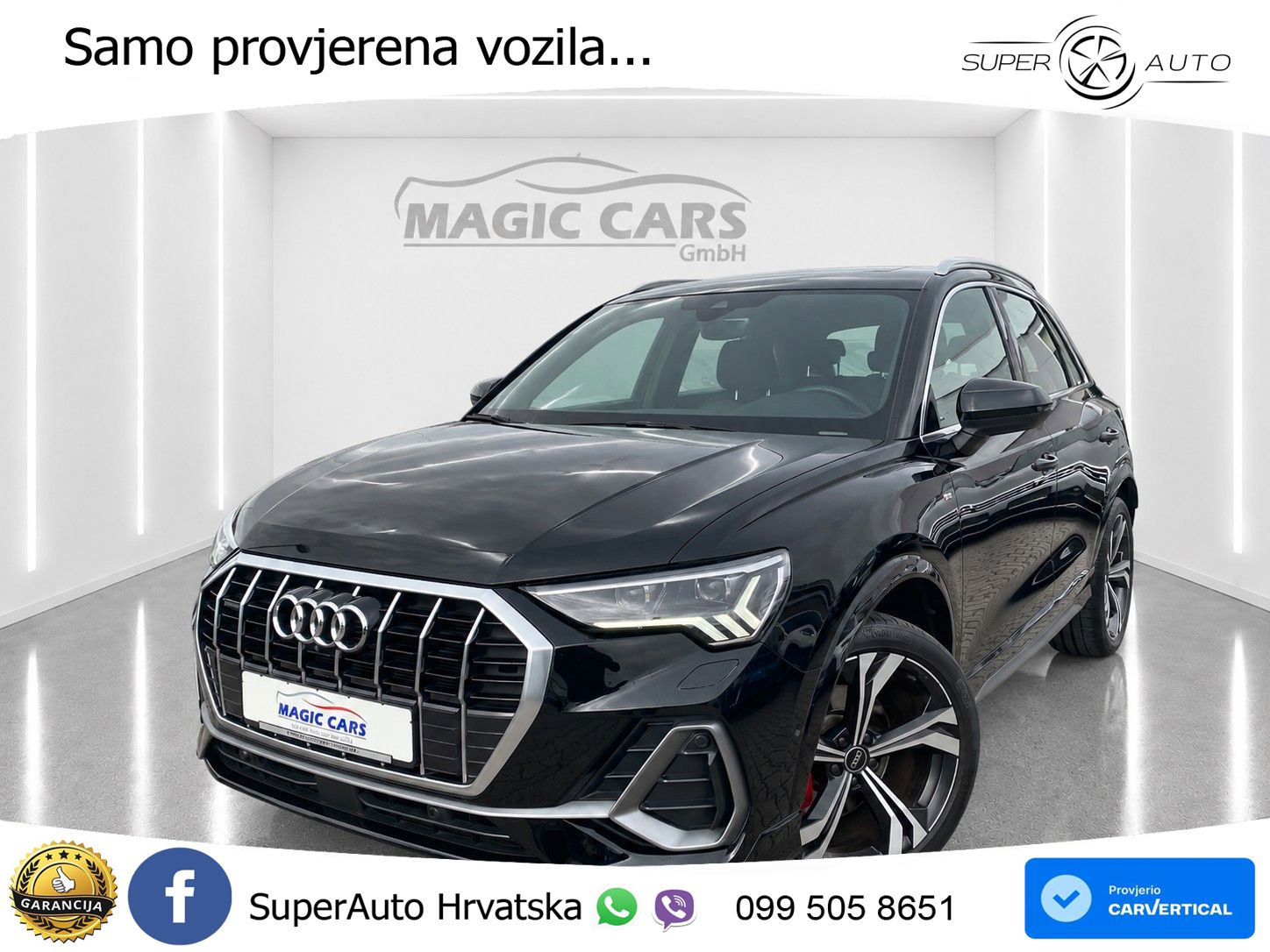 Audi Q3 45 TFSI (245 KS) quattro S tronic S line LED+GR SJED+ACC