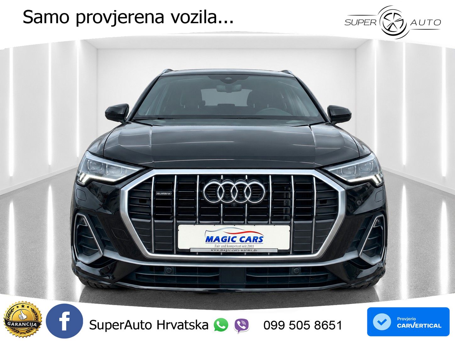 Audi Q3 45 TFSI (245 KS) quattro S tronic S line LED+GR SJED+ACC