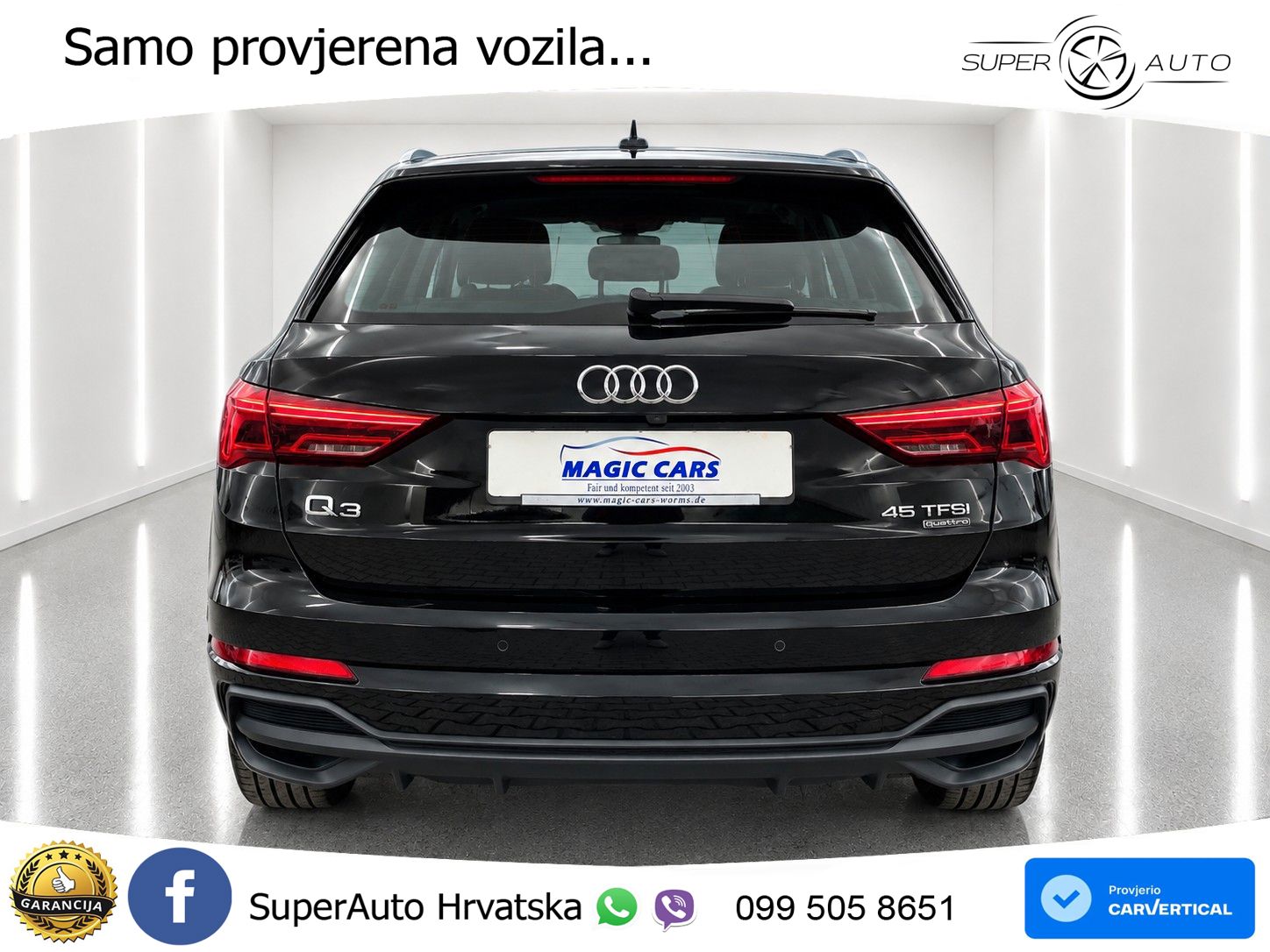 Audi Q3 45 TFSI (245 KS) quattro S tronic S line LED+GR SJED+ACC