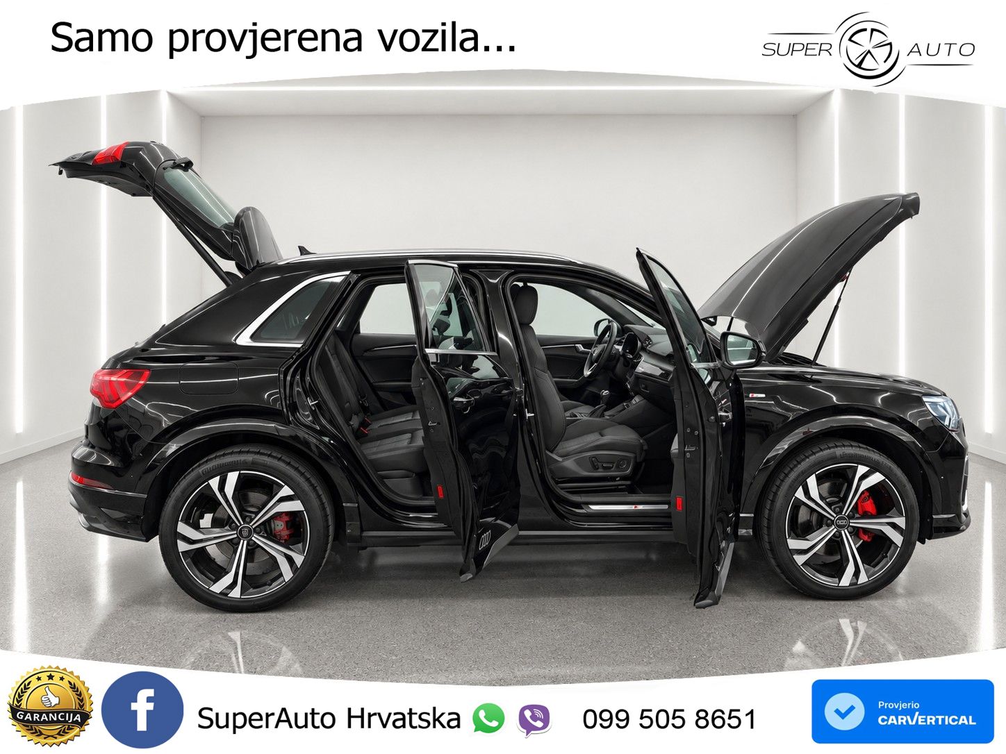 Audi Q3 45 TFSI (245 KS) quattro S tronic S line LED+GR SJED+ACC