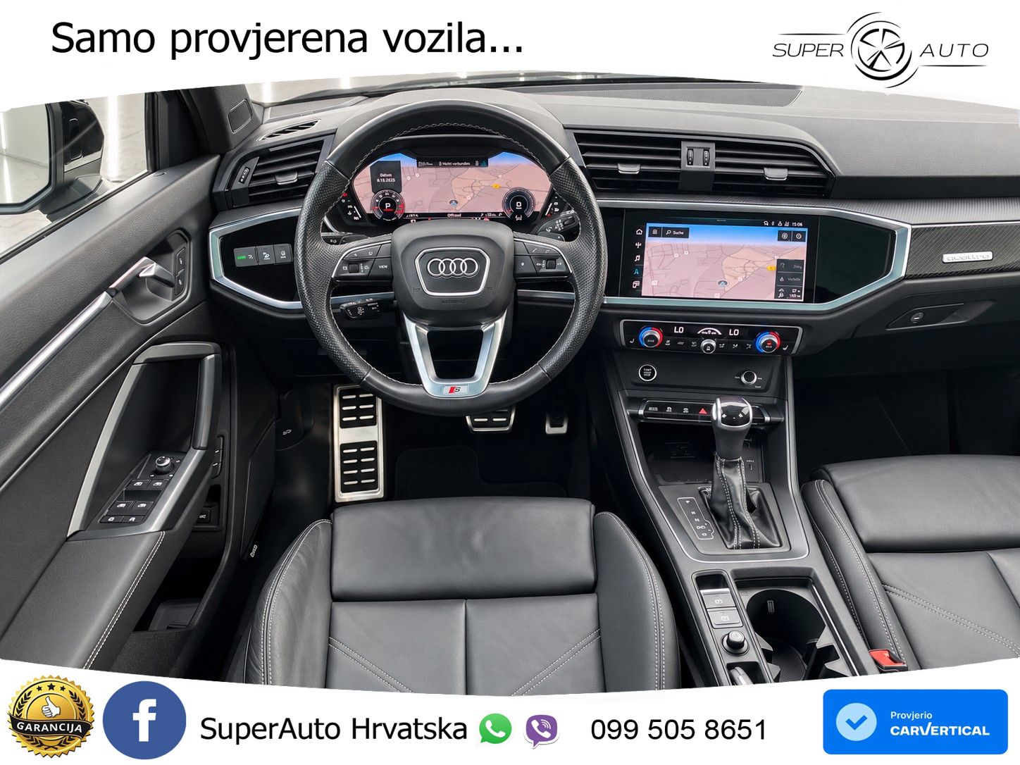 Audi Q3 45 TFSI (245 KS) quattro S tronic S line LED+GR SJED+ACC