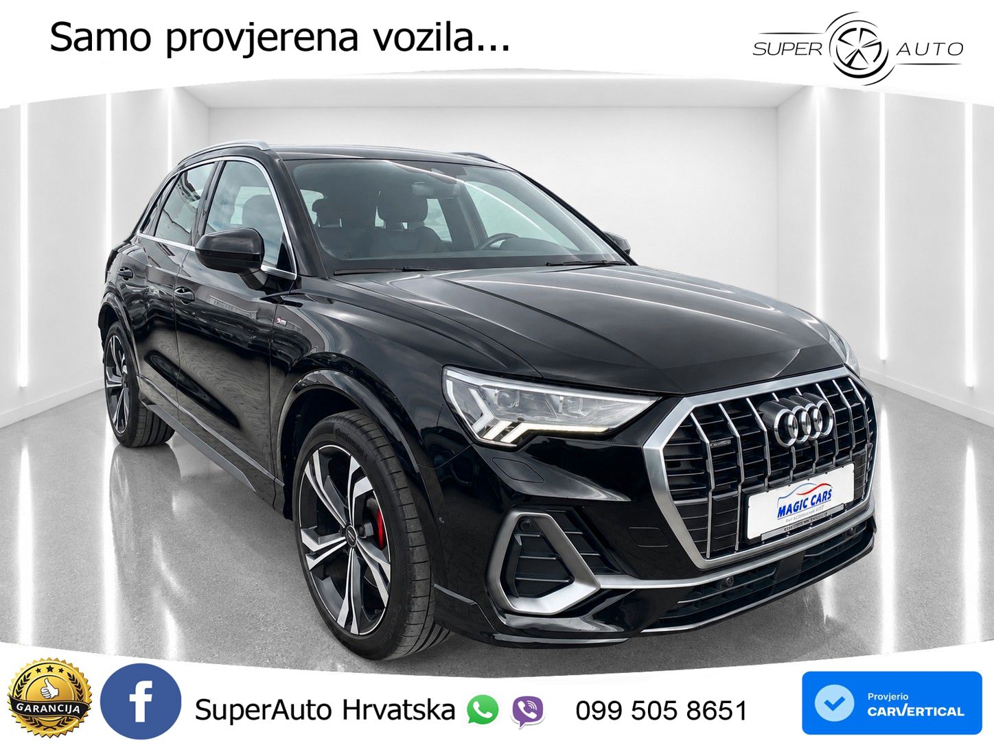 Audi Q3 45 TFSI (245 KS) quattro S tronic S line LED+GR SJED+ACC